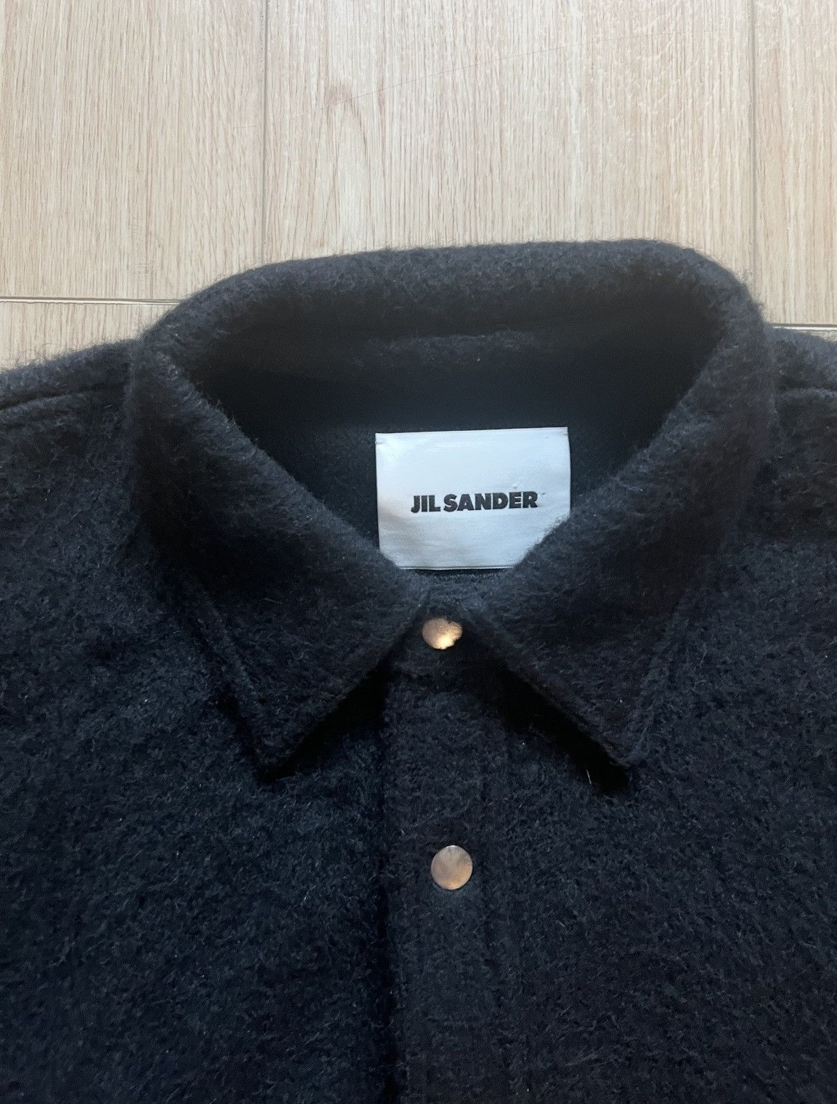 Jil Sander Jil Sander Mohair Wool Overshirt Size 48 Size US M / EU 48-50 / 2 - 3 Thumbnail
