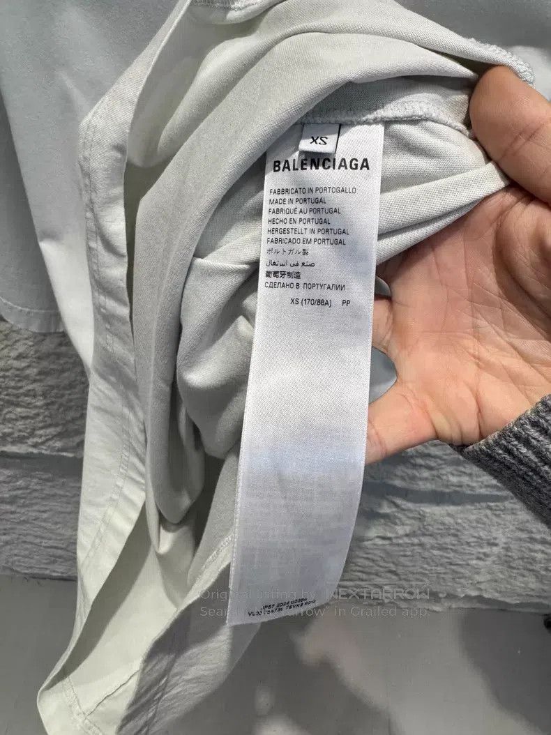 Balenciaga Balenciaga 520 Limited Label Short Sleeve T-Shirt Size US XS / EU 42 / 0 - 4 Thumbnail