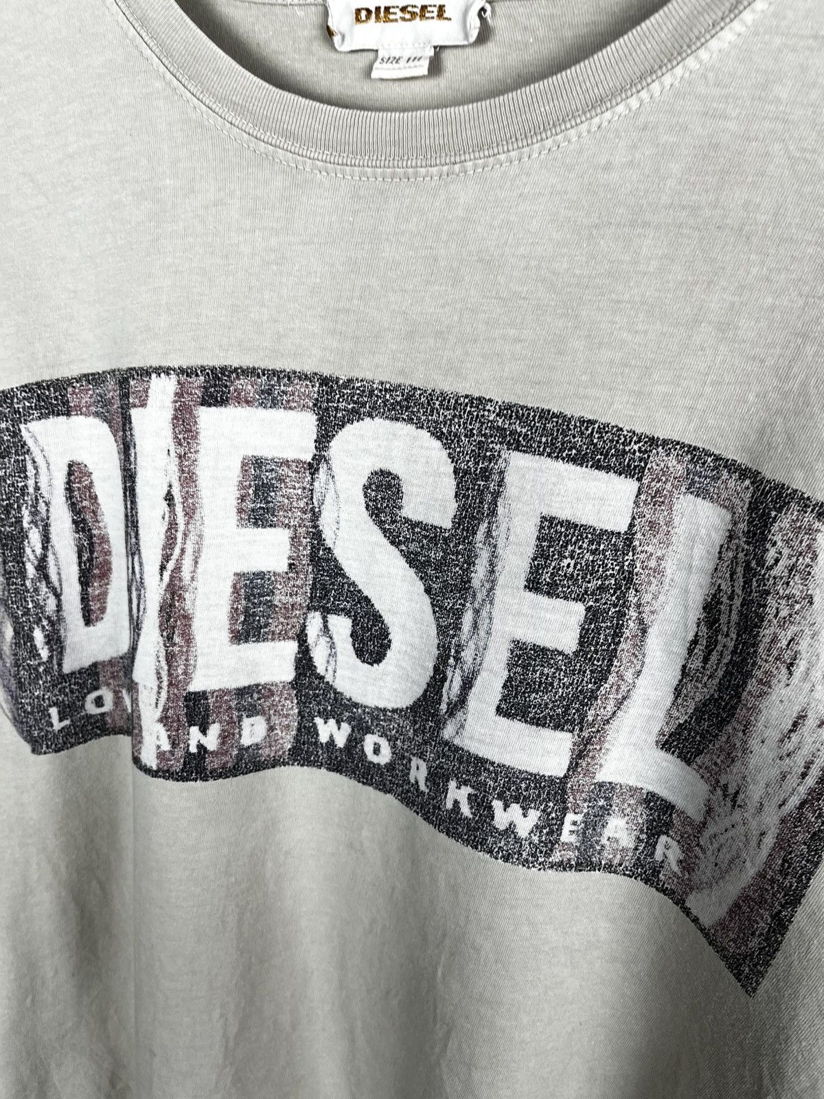 Diesel Diesel big logo t shirt vintage 90s Size US L / EU 52-54 / 3 - 5 Thumbnail