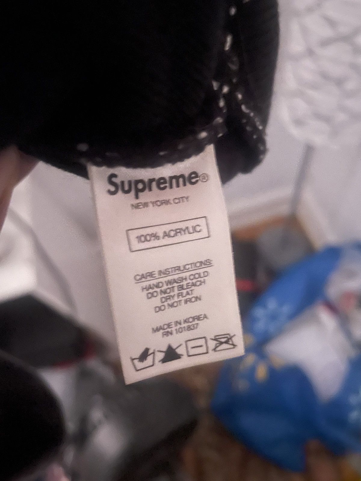 Supreme Supreme BLACK ARK beanie Size ONE SIZE - 3 Thumbnail
