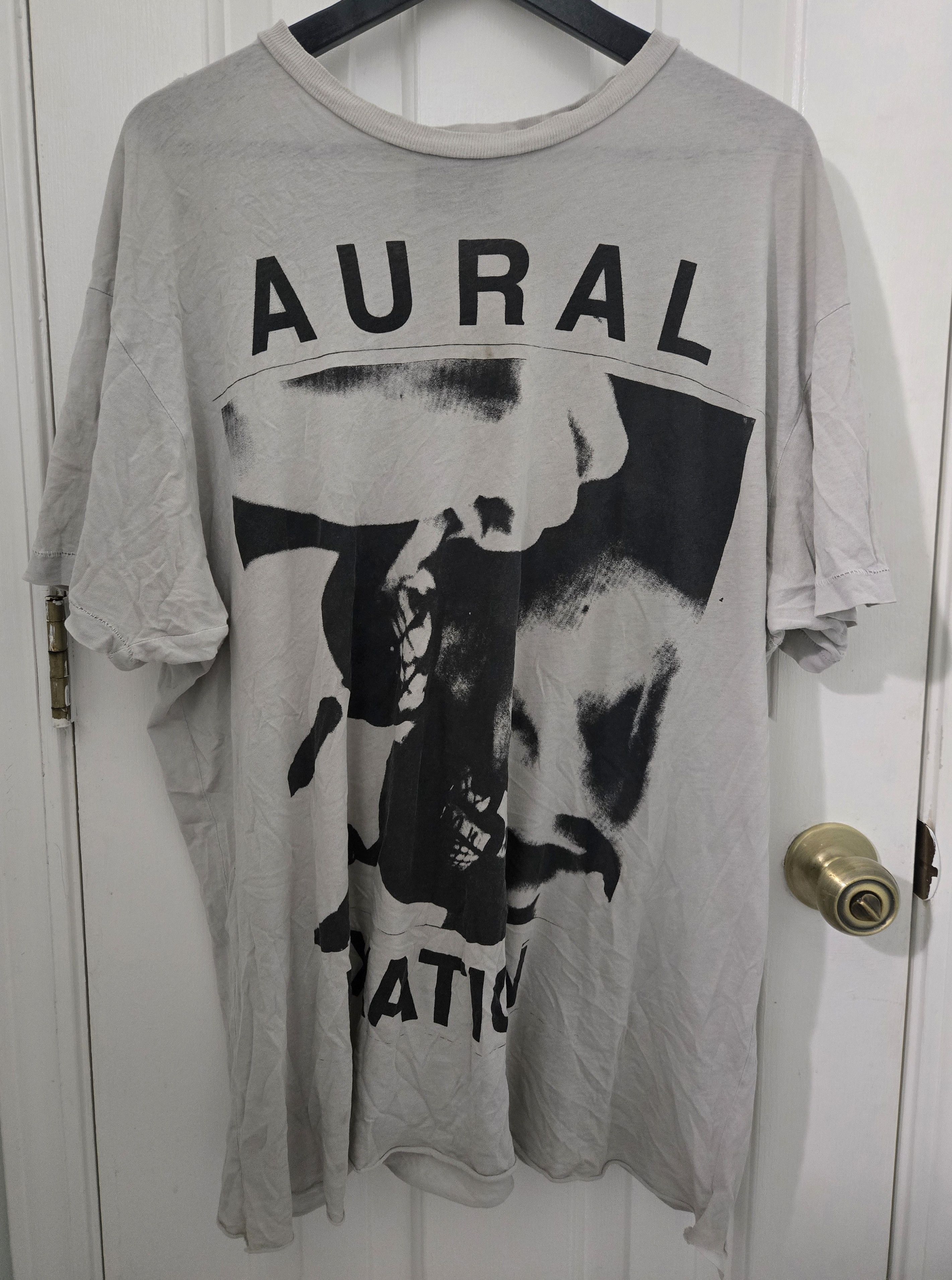 ERD Light Grey Aural Fixation Graphic Tee Shirt T-shirt