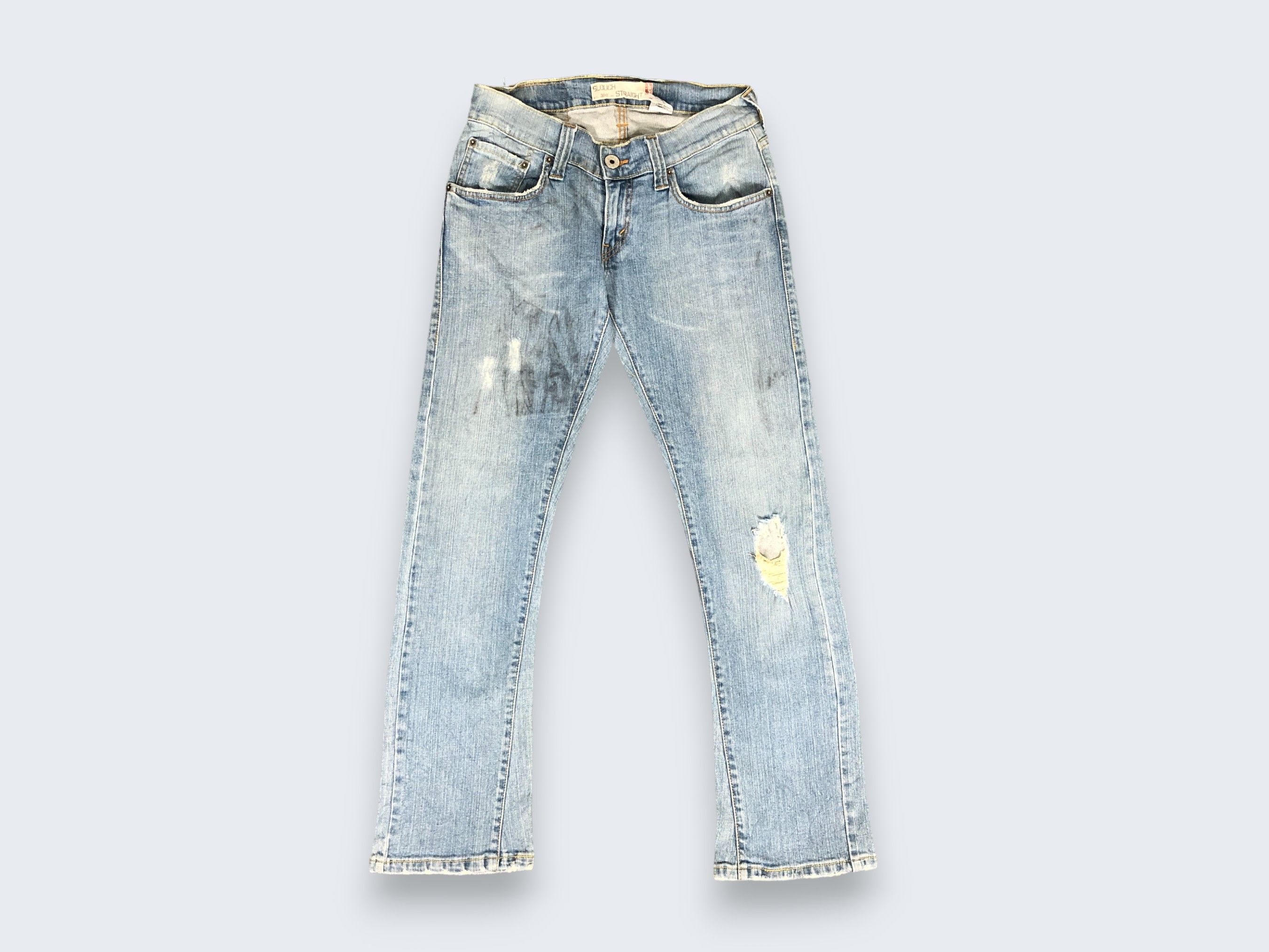 Levi's × Vintage Womens Vintage Levis 504 Jeans Slouch Straight L1104W Size 32" / US 10 / IT 46 - 1 Thumbnail