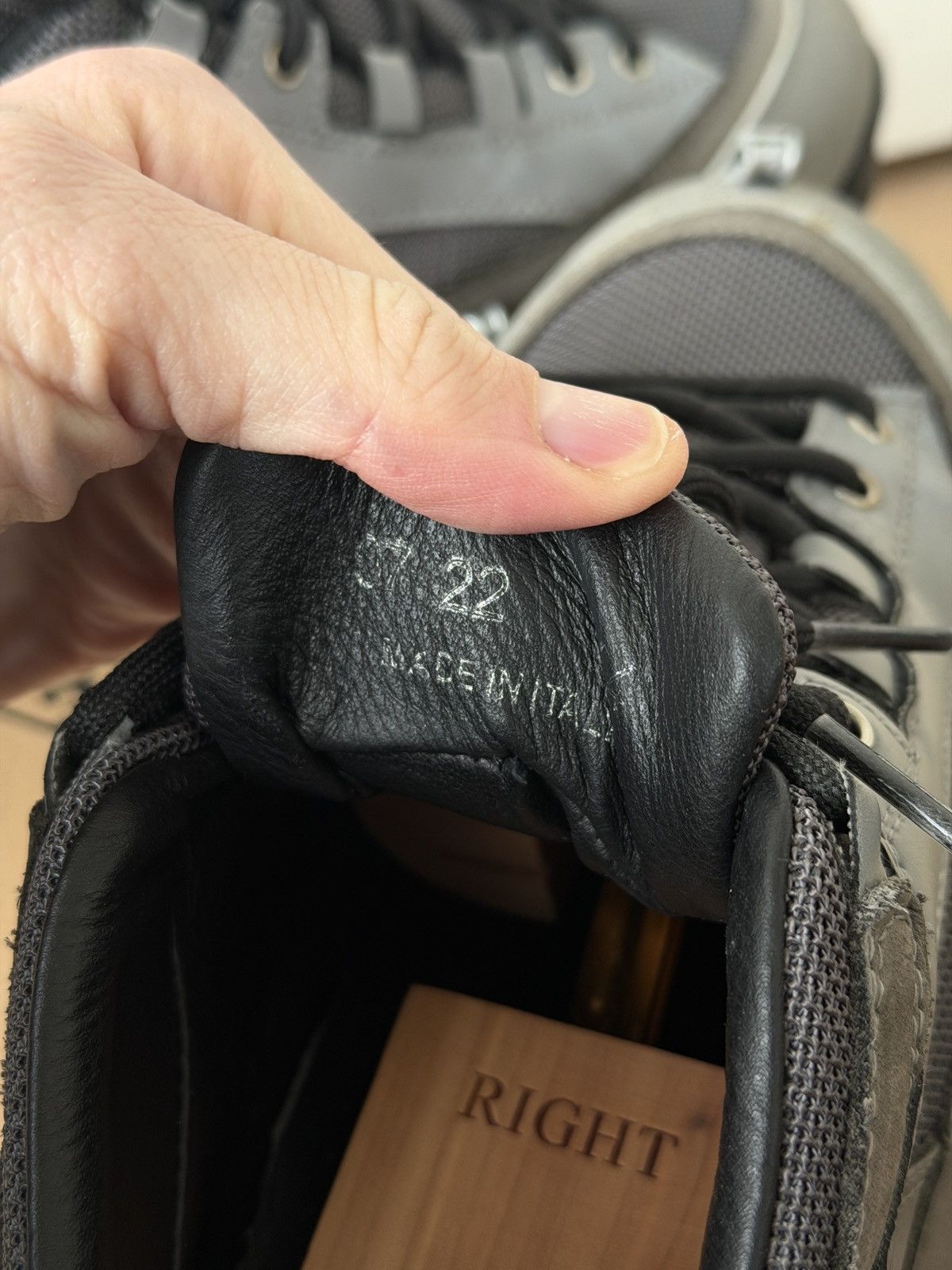 Diemme x Y/Project Low Top Grappa Trekking Sneakers Grey 44 Size US 11 / EU 44 - 9 Thumbnail