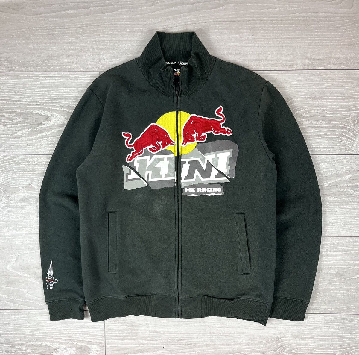 Red Bull Red Bull Kini MX Racing Vintage Full Zip Track Jacket Size US L / EU 52-54 / 3 - 1 Thumbnail