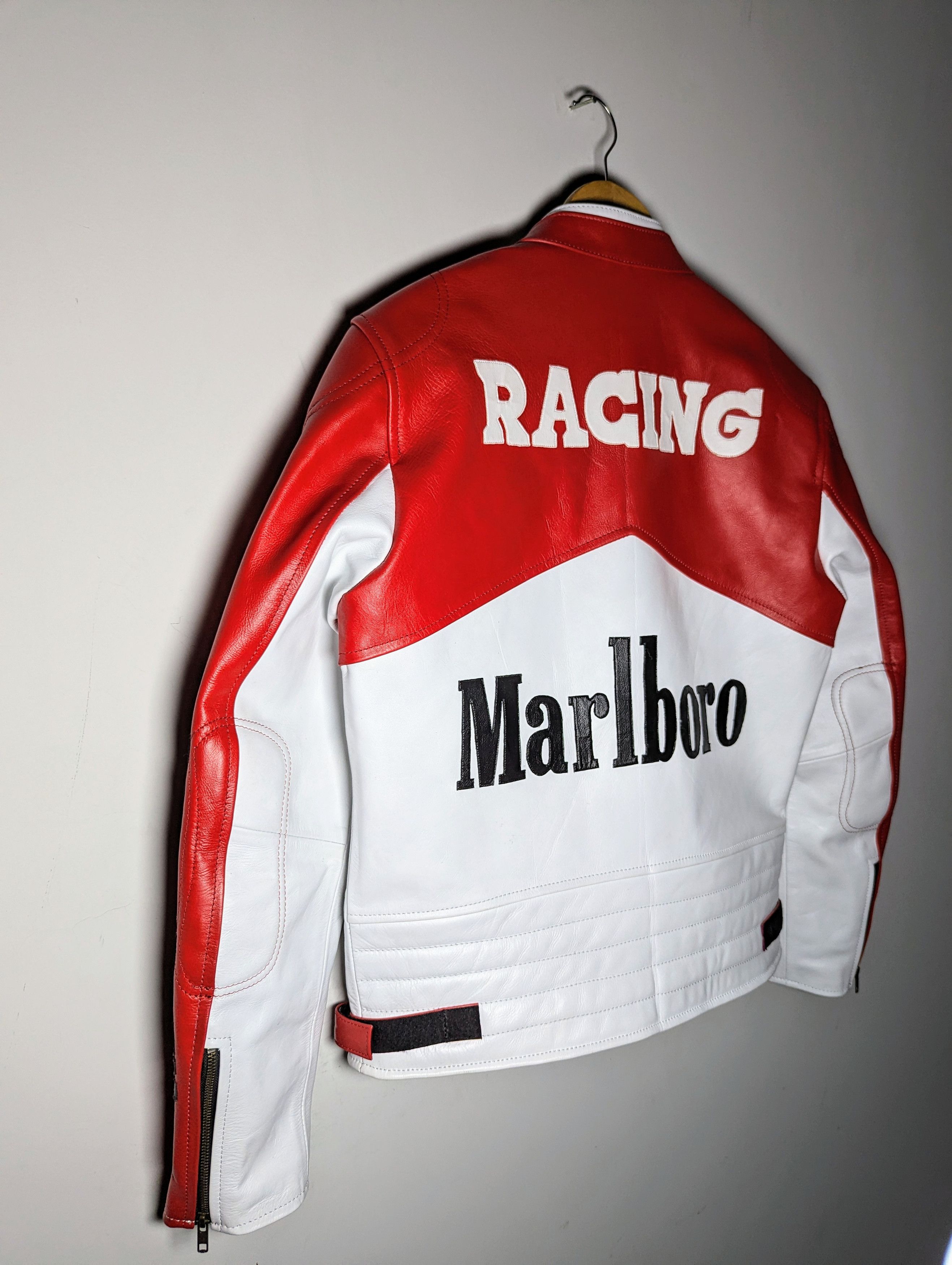 Formula 1 🔥🔥 Marlboro Leather Jacket RARE STREETWEAR Size US L / EU 52-54 / 3 - 11 Thumbnail