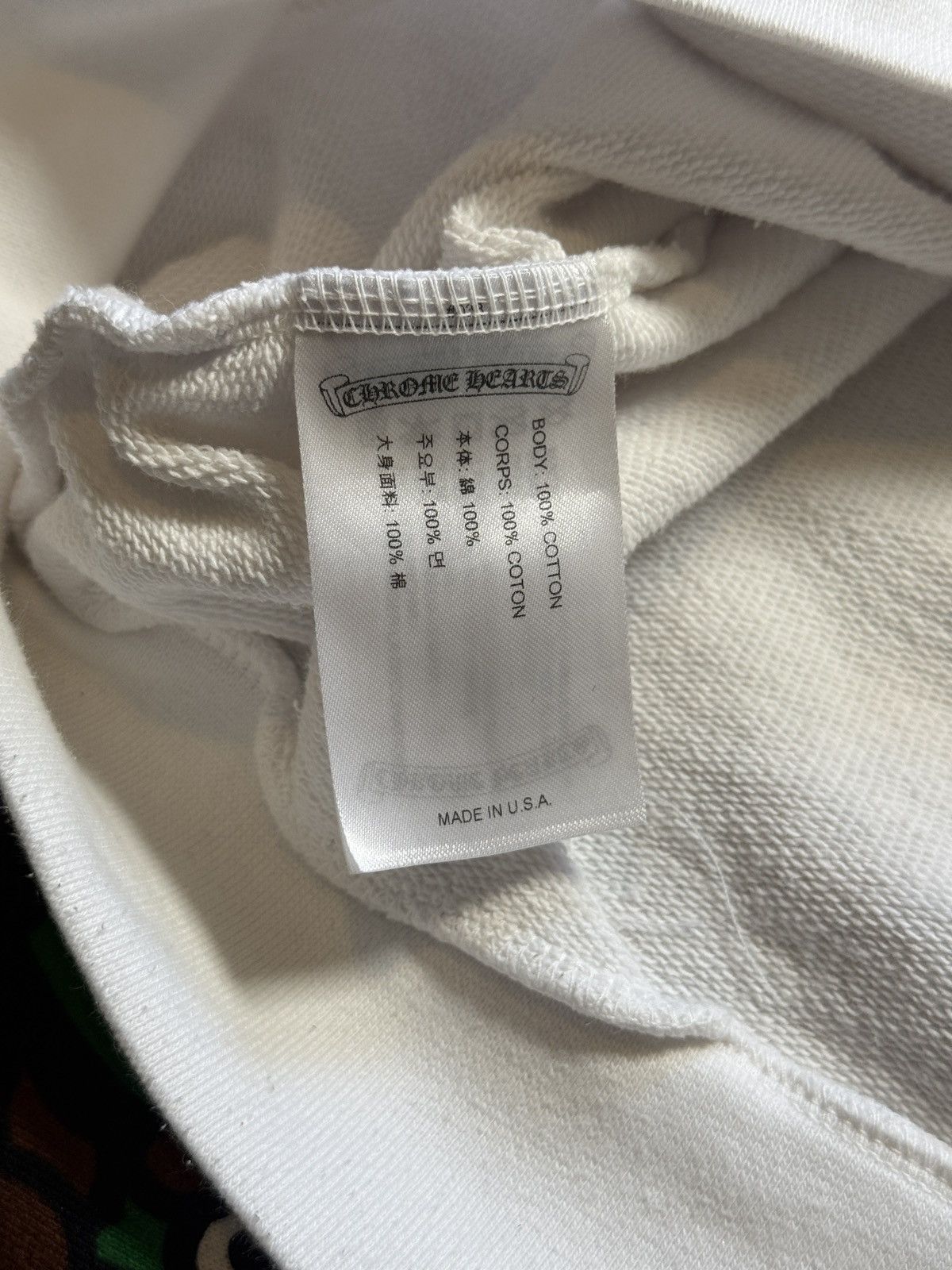 Chrome Hearts Chrome Hearts White Monogram Pullover Hoodie Size US XL / EU 56 / 4 - 10 Thumbnail