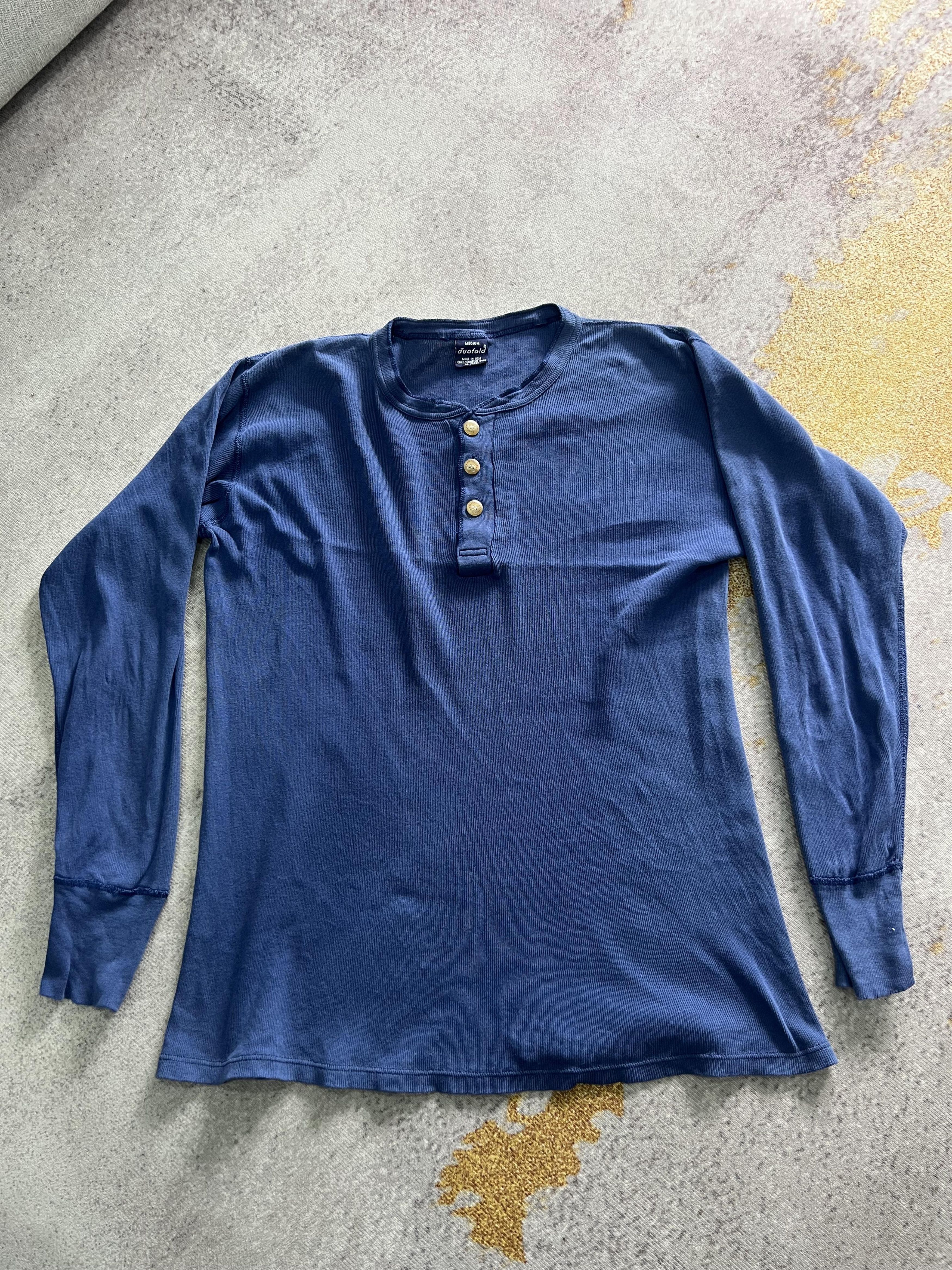 Vintage Duofold waffle-knit thermal henley Size US M / EU 48-50 / 2 - 1 Thumbnail