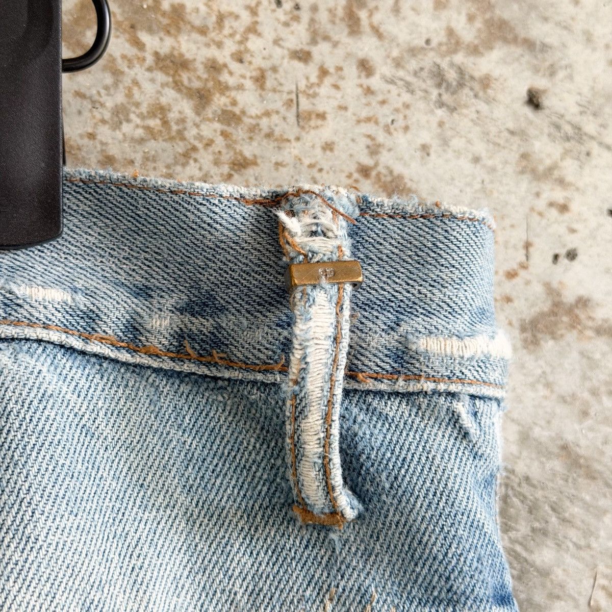 Dior Dior By Hedi Slimane RUNWAY SS06 CRASH Repair Denim Size US 32 / EU 48 - 9 Thumbnail
