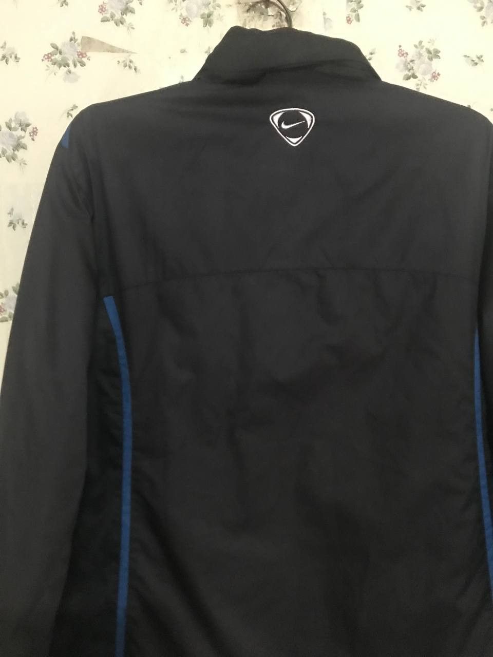 Nike Vintage Nike Total90 00s Drill Windbreaker Navy Blue Size US M / EU 48-50 / 2 - 2 Thumbnail