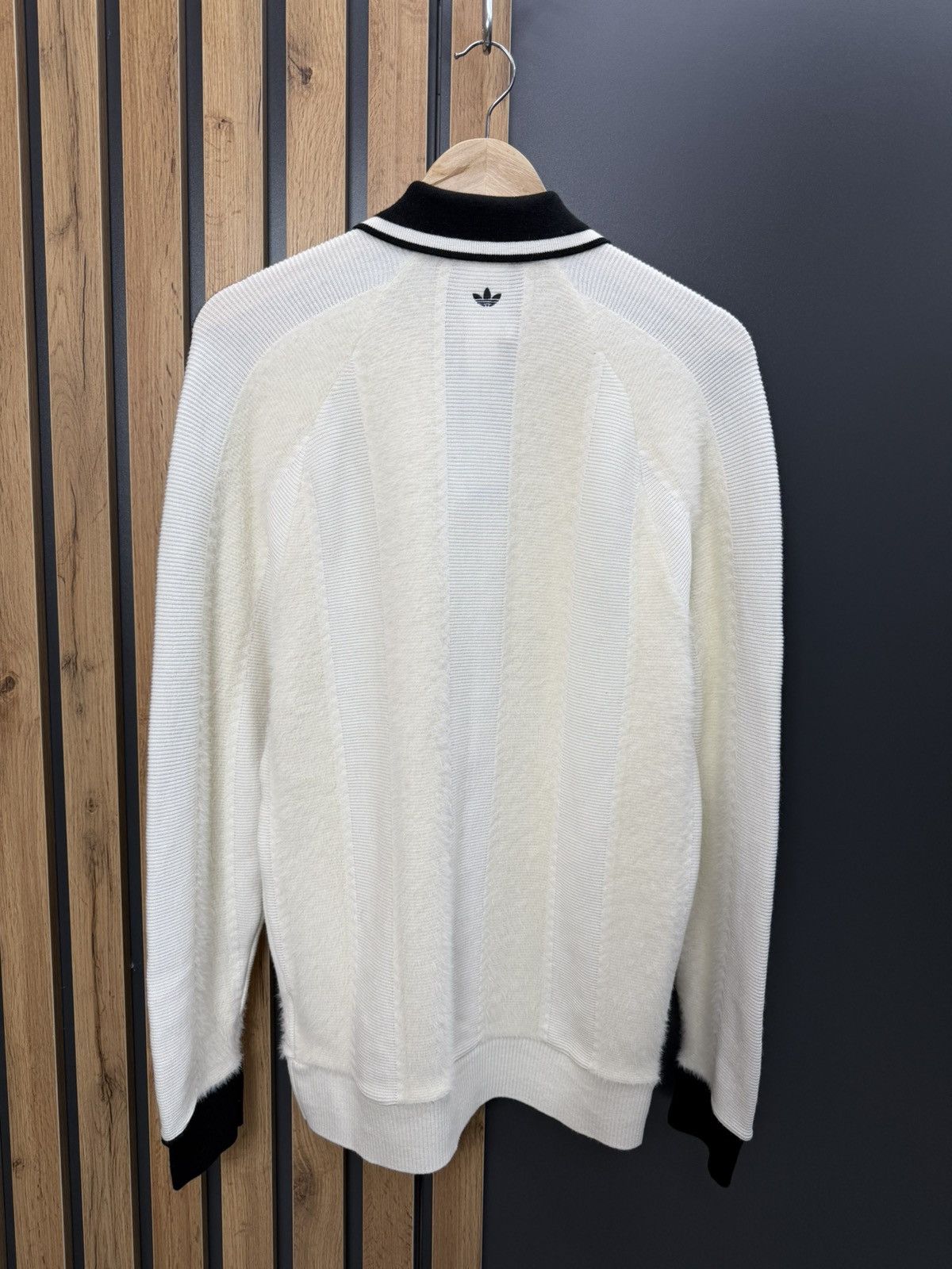 Adidas Adidas Premium Knitted Blokecore Jersey Cream White Size S Size US S / EU 44-46 / 1 - 9 Thumbnail