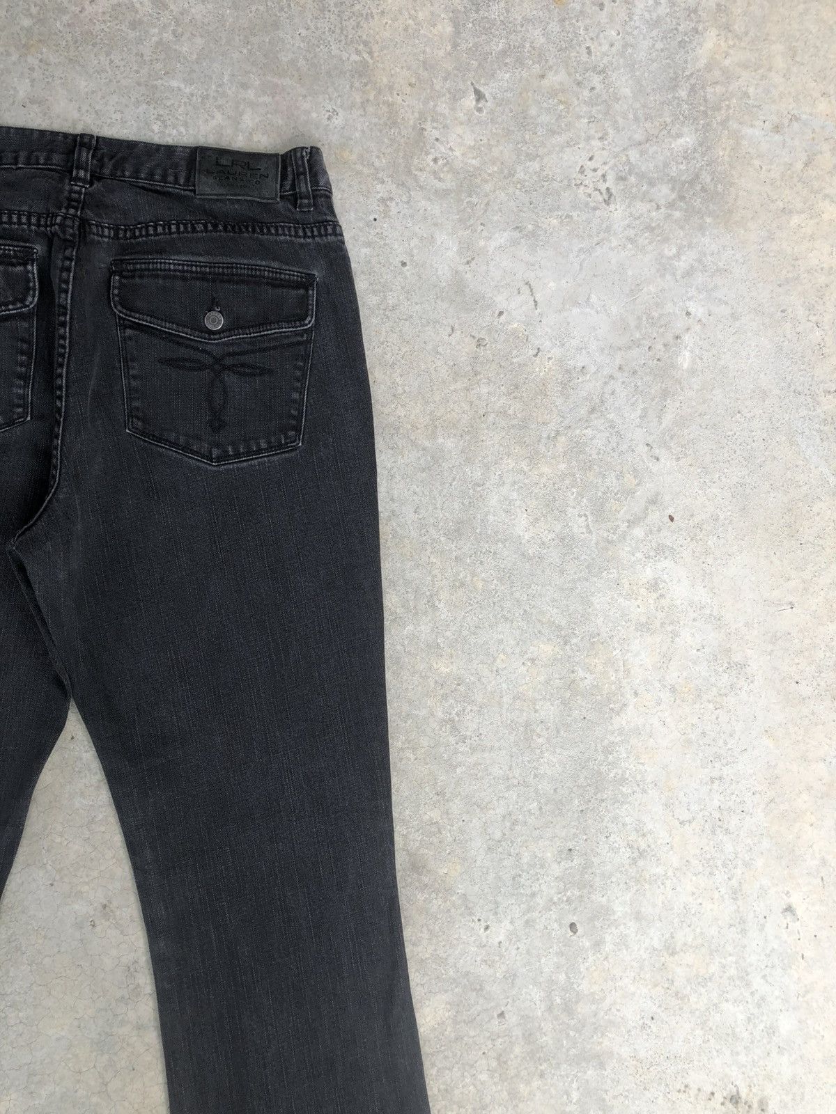 If Six Was Nine LRL Lauren Flared Jeans Distressed Jeans Size US 33 - 10 Thumbnail