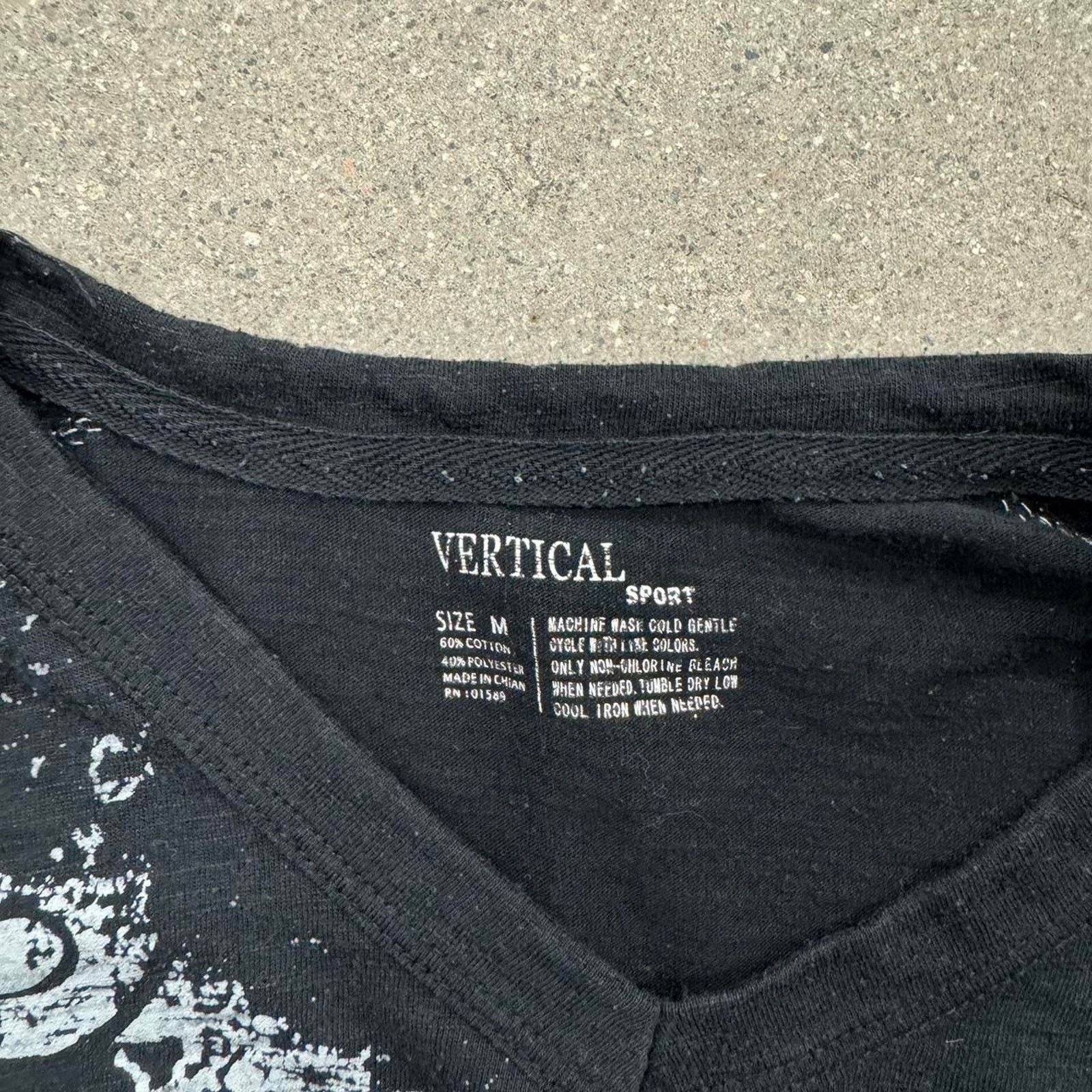 Affliction Y2k grunge vertical tee Size US M / EU 48-50 / 2 - 3 Thumbnail