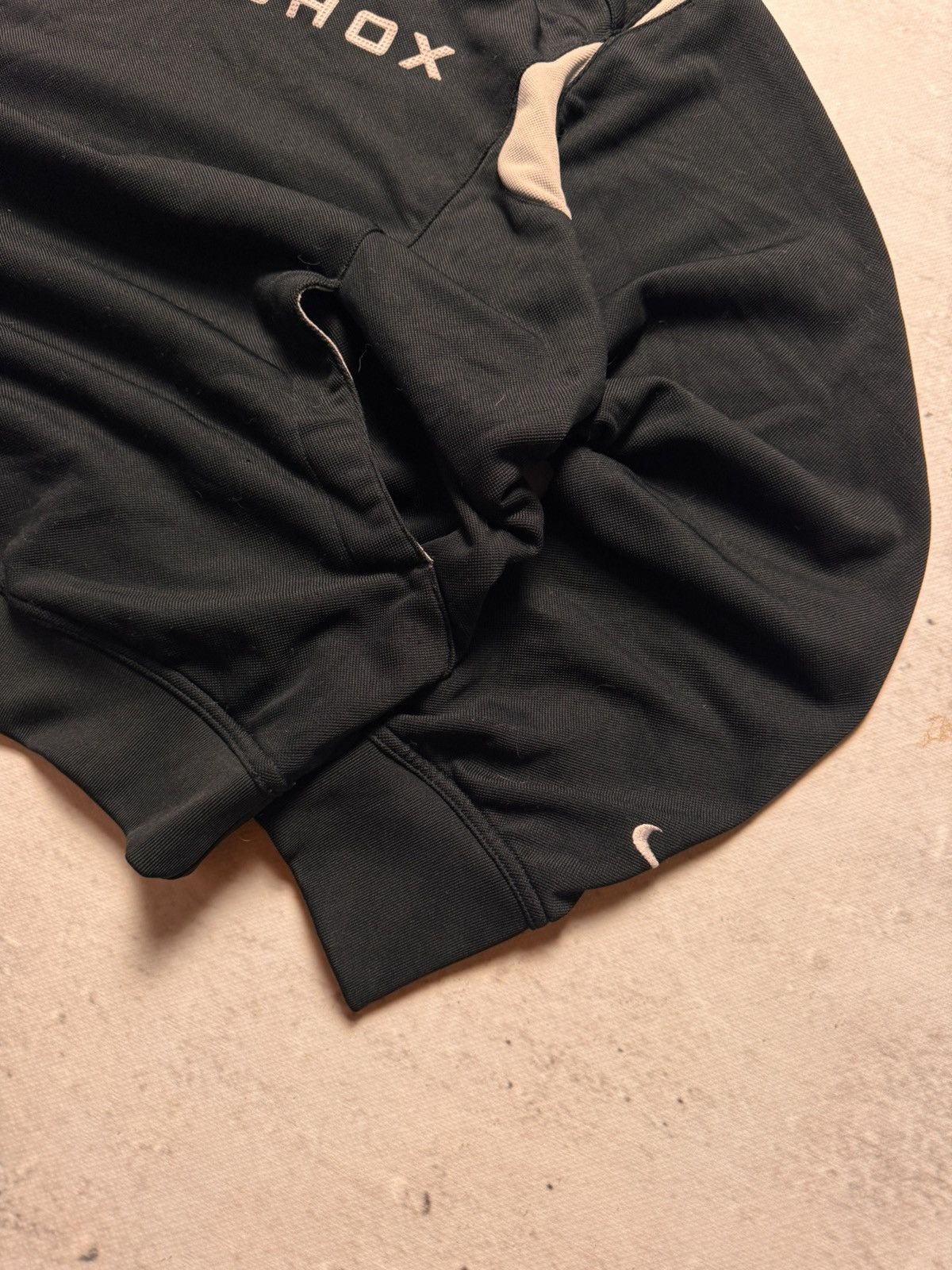 Nike × Vintage NIKE SHOX VINTAGE CENTER LOGO OVERSIZE BOXY HOODIE Size US M / EU 48-50 / 2 - 3 Thumbnail