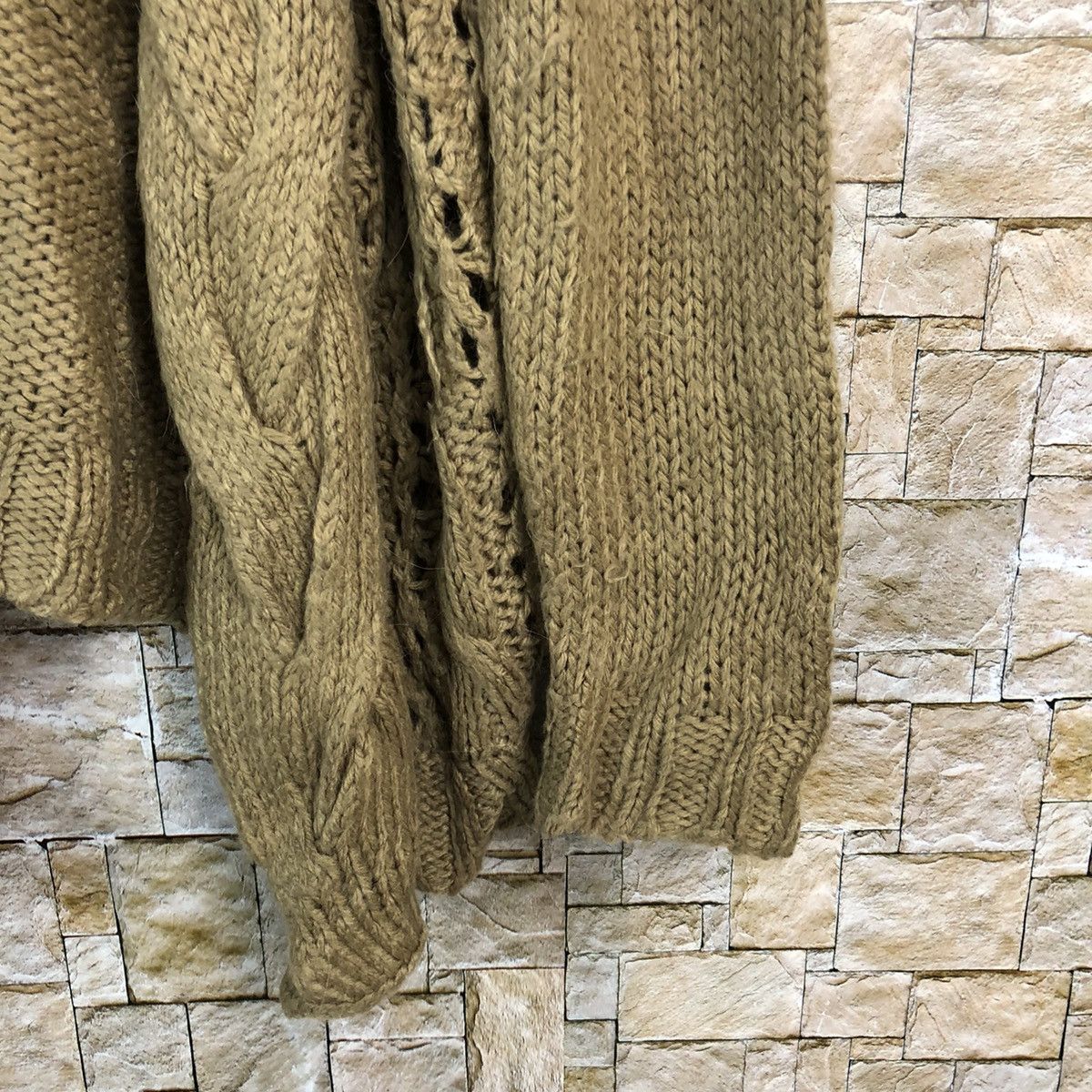 Japanese Brand Chocol Raffine Brown Cardigan knitwear #A781 Size XL / US 12-14 / IT 48-50 - 8 Thumbnail