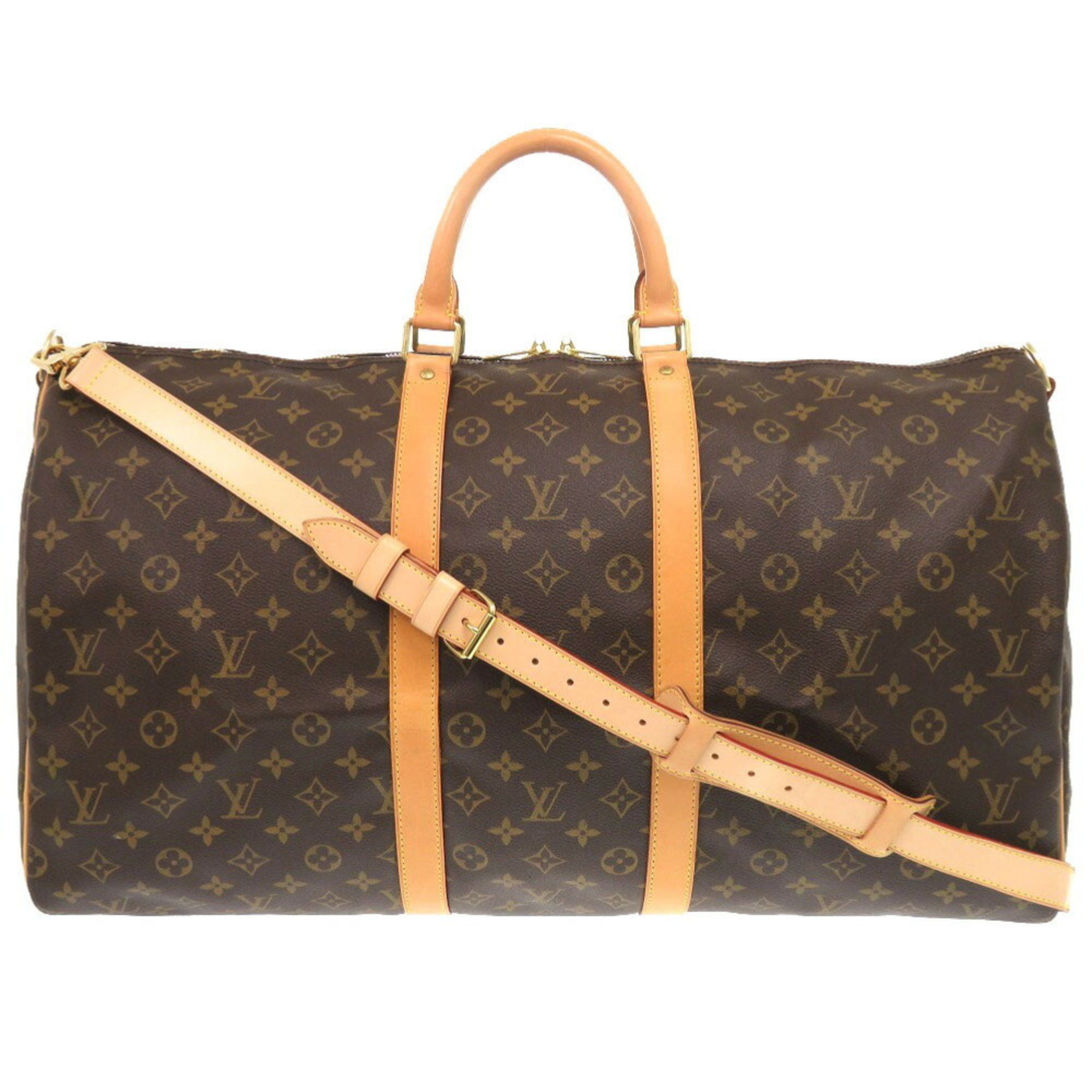 Louis Vuitton Louis Vuitton Keepall Bandouliere 55 Monogram M41414 Boston Bag LV 0582 LOUIS VUITTON Size ONE SIZE - 1 Thumbnail