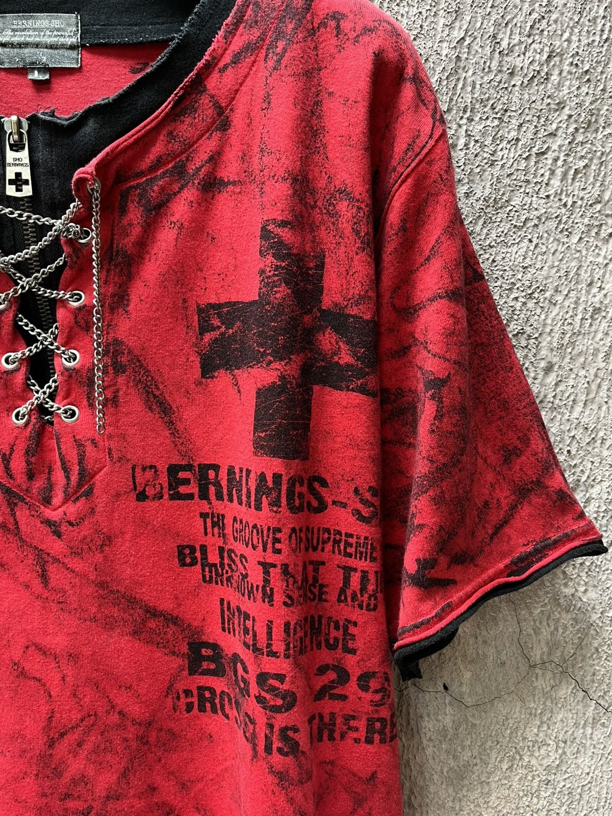If Six Was Nine Y2k Bernings Sho Cross Poem Punk Seditionaries Size US L / EU 52-54 / 3 - 4 Thumbnail