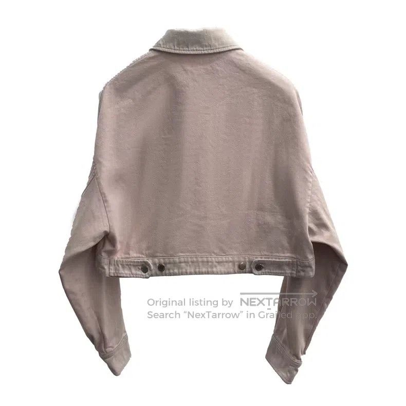 Prada Prada Pink old denim jacket Size XS / US 0-2 / IT 36-38 - 2 Thumbnail