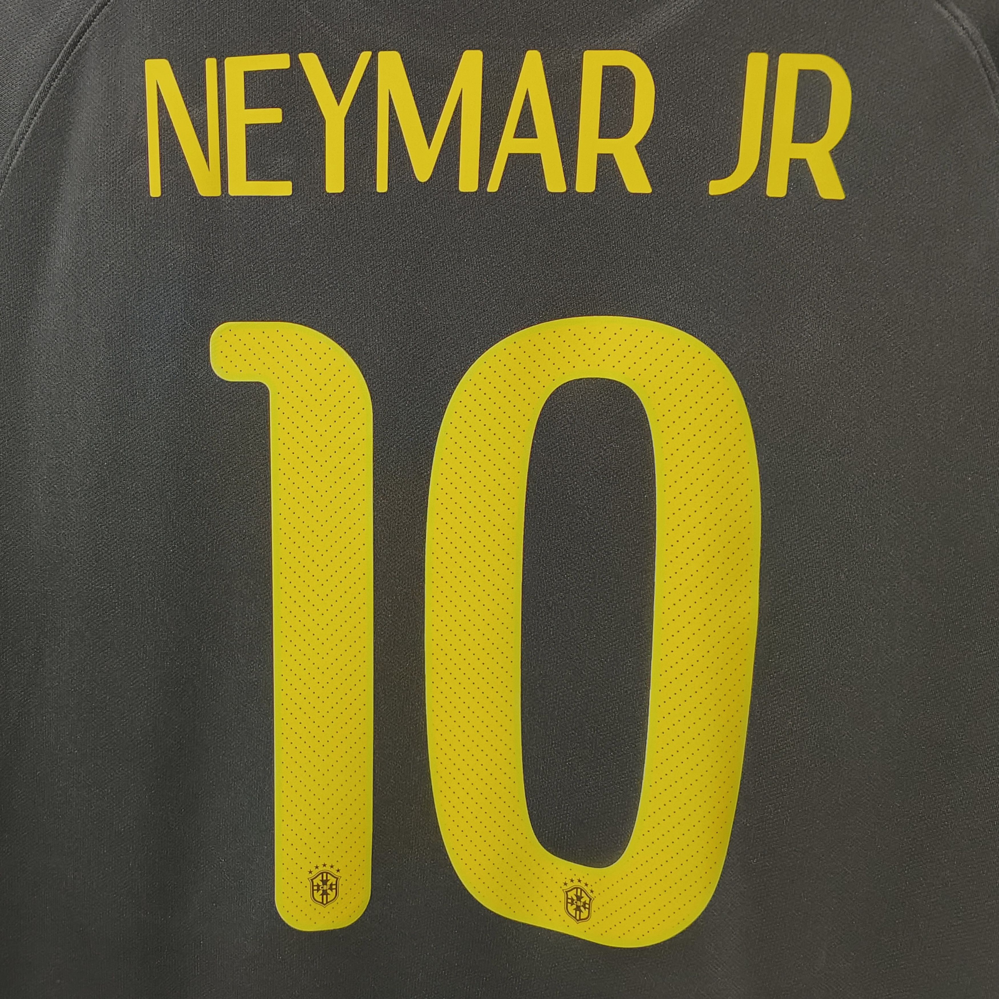 Nike Brazil 2014 Third Jersey Neymar Jr Size US L / EU 52-54 / 3 - 4 Thumbnail