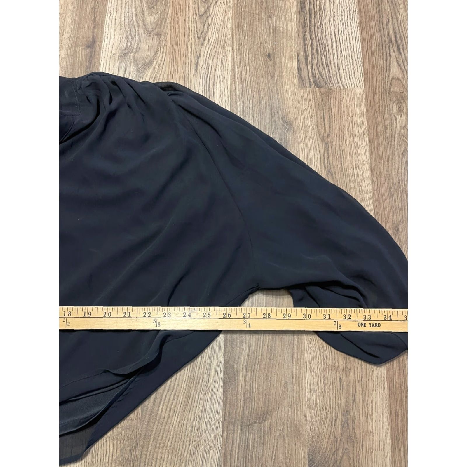 Vintage Marc New York Shirt Women's Size Small Black Button Up Long Sleeve Crop Size S / US 4 / IT 40 - 5 Thumbnail