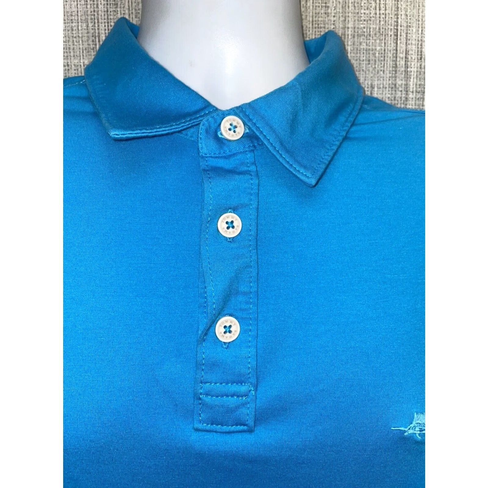 Tommy Bahama Tommy Bahama IslandZone Blue Golf Polo Mens L Shirt Short Sleeve Size US L / EU 52-54 / 3 - 2 Thumbnail