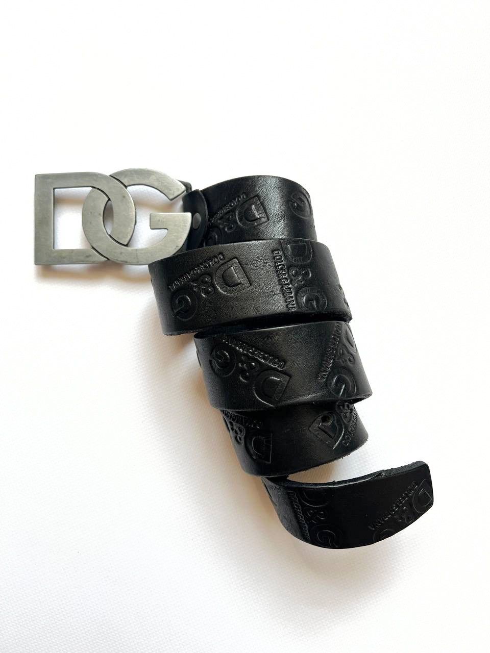 Japanese Brand × Vintage Vintage Dolce Gabbana monogram logo punk leather belt buckle Size ONE SIZE - 1 Thumbnail