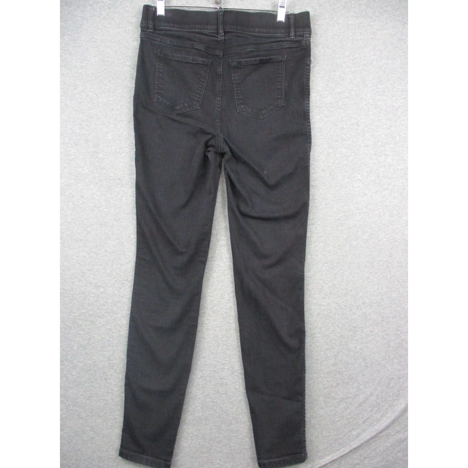 Spanx Spanx Jeans Ankle Leggings Women Medium Black Pull On Stretch Shaping Size 32" / US 10 / IT 46 - 4 Thumbnail