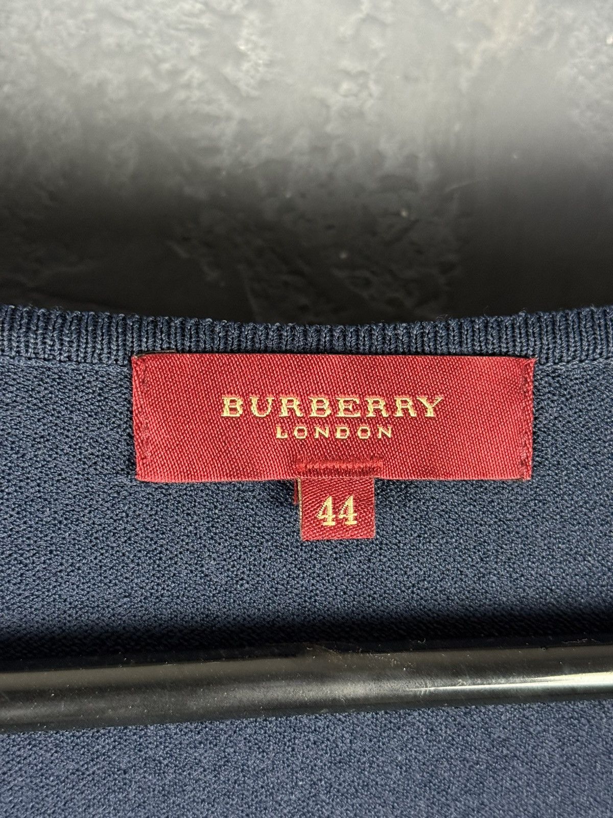 Burberry Burberry Women's Navy Blue Viscose Cardigan Size 44 Size M / US 6-8 / IT 42-44 - 3 Thumbnail