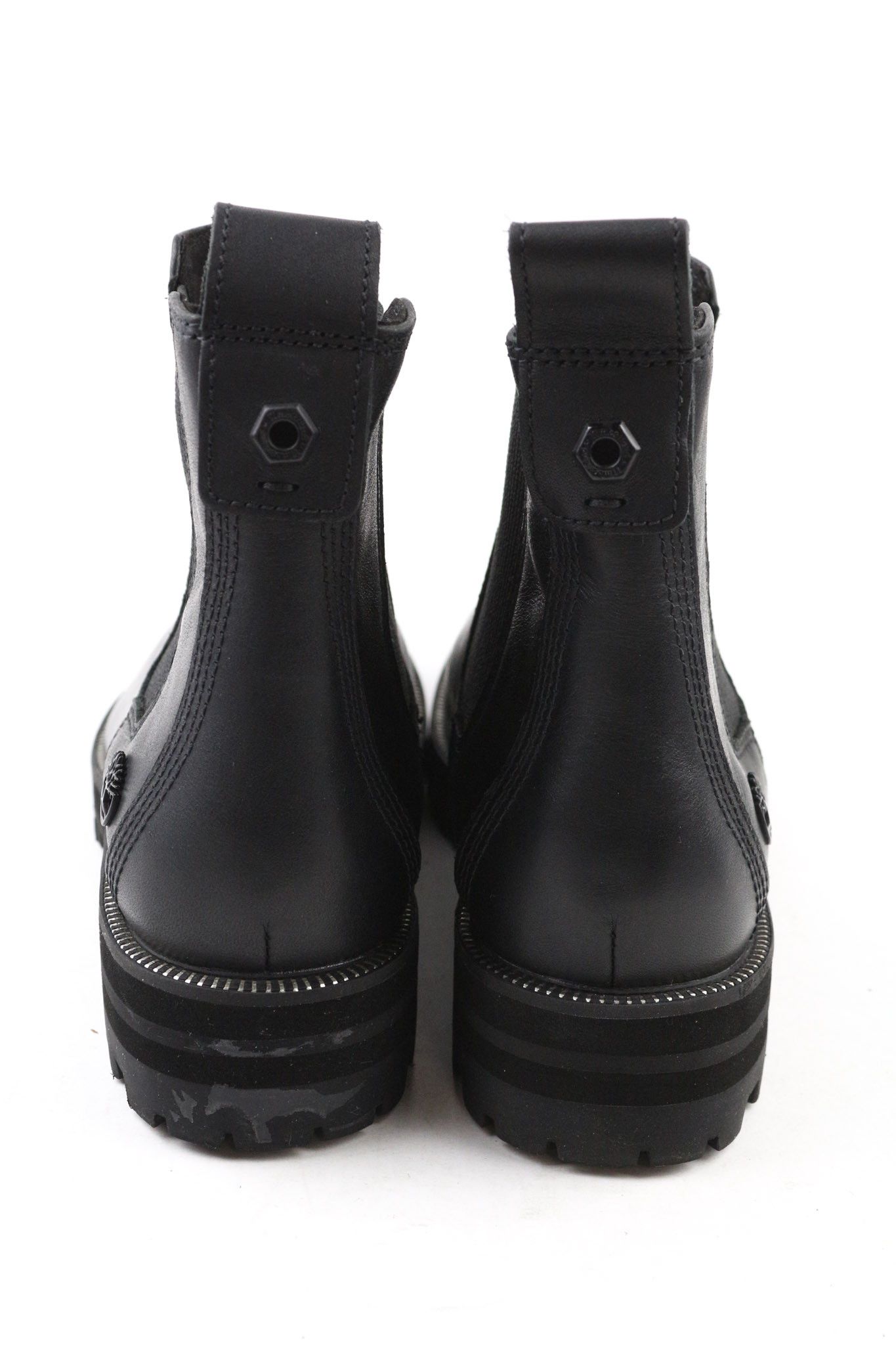 Timberland A2KRE UK5 Black Leather Elastic Side Shoes 79621 Size US 7.5 / IT 37.5 - 8 Thumbnail