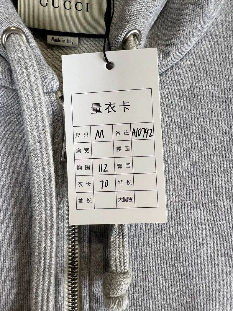 Gucci Gucci Side logo school uniform zipper jacket 2503-Nextarrow Size US M / EU 48-50 / 2 - 4 Thumbnail