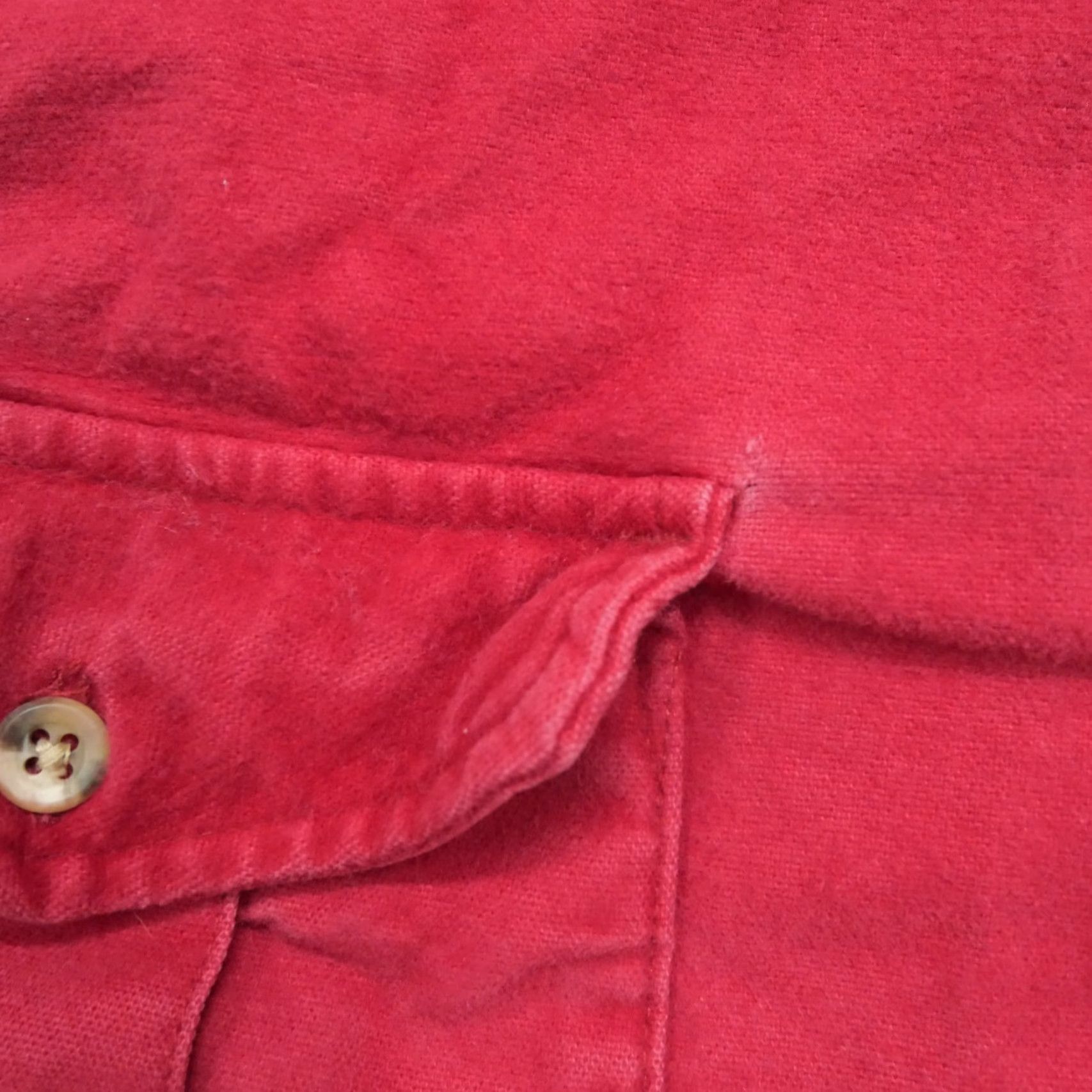 Eddie Bauer VINTAGE Eddie Bauer Shirt Mens XL Red Button Up Distressed Canvas 80s Size US XL / EU 56 / 4 - 3 Thumbnail