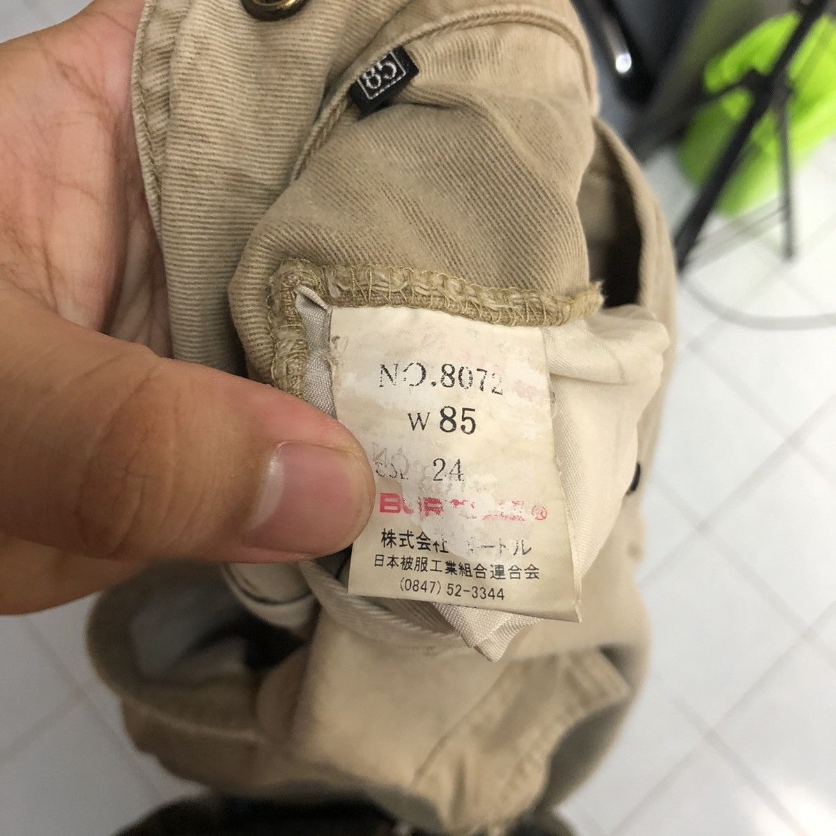 Japanese Brand Work Box utility tactical Cargo Multipocket Pants #A1140 Size US 32 / EU 48 - 22 Thumbnail