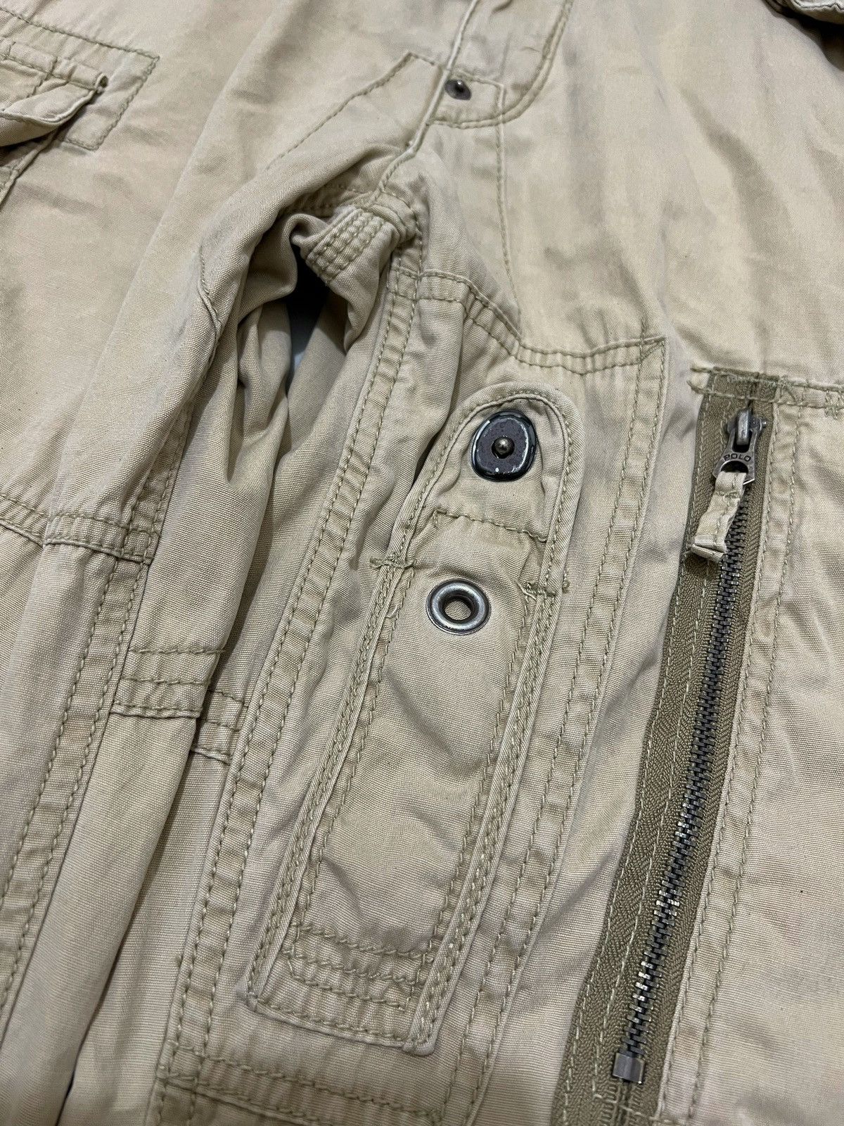 Polo Ralph Lauren × RRL Ralph Lauren Vintage Polo Ralph Lauren Multi Pocket Tactical Combat Pants Size US 30 / EU 46 - 7 Thumbnail