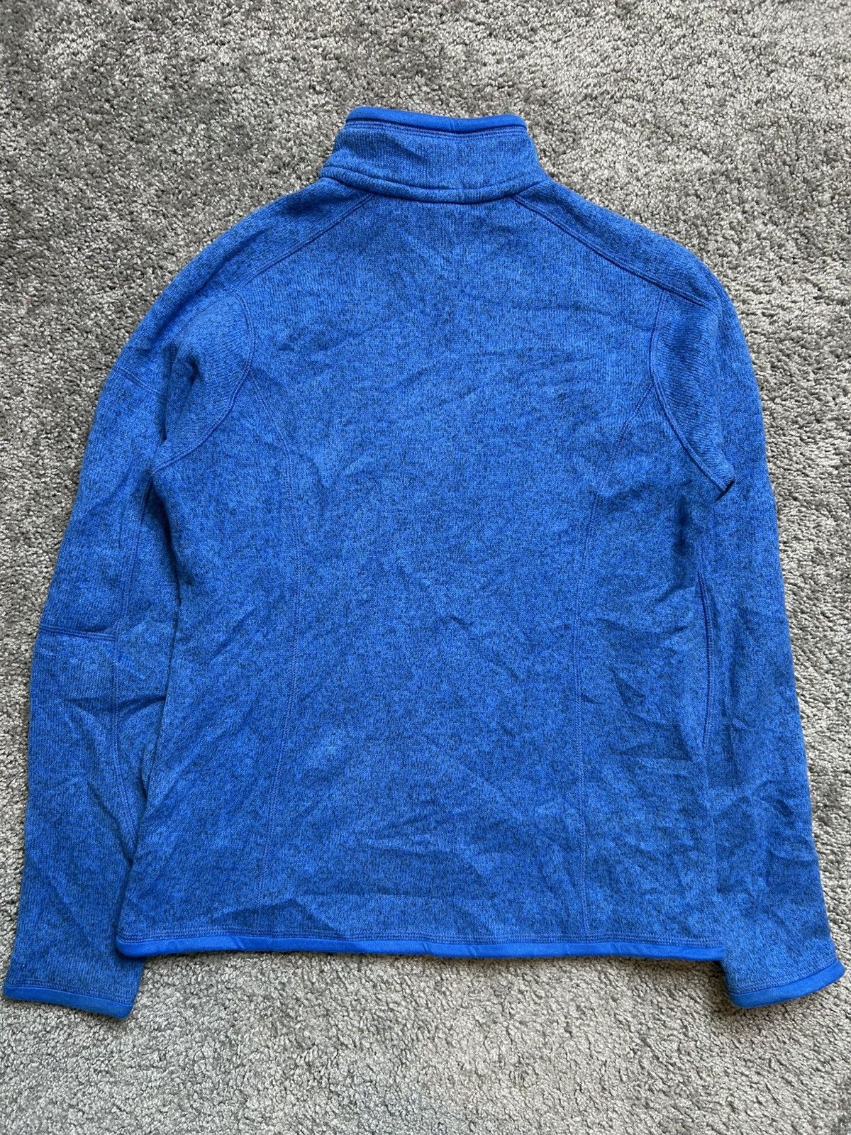 Patagonia Vintage 90s Patagonia Better Sweater Quarter Zip Blue Size US S / EU 44-46 / 1 - 8 Thumbnail
