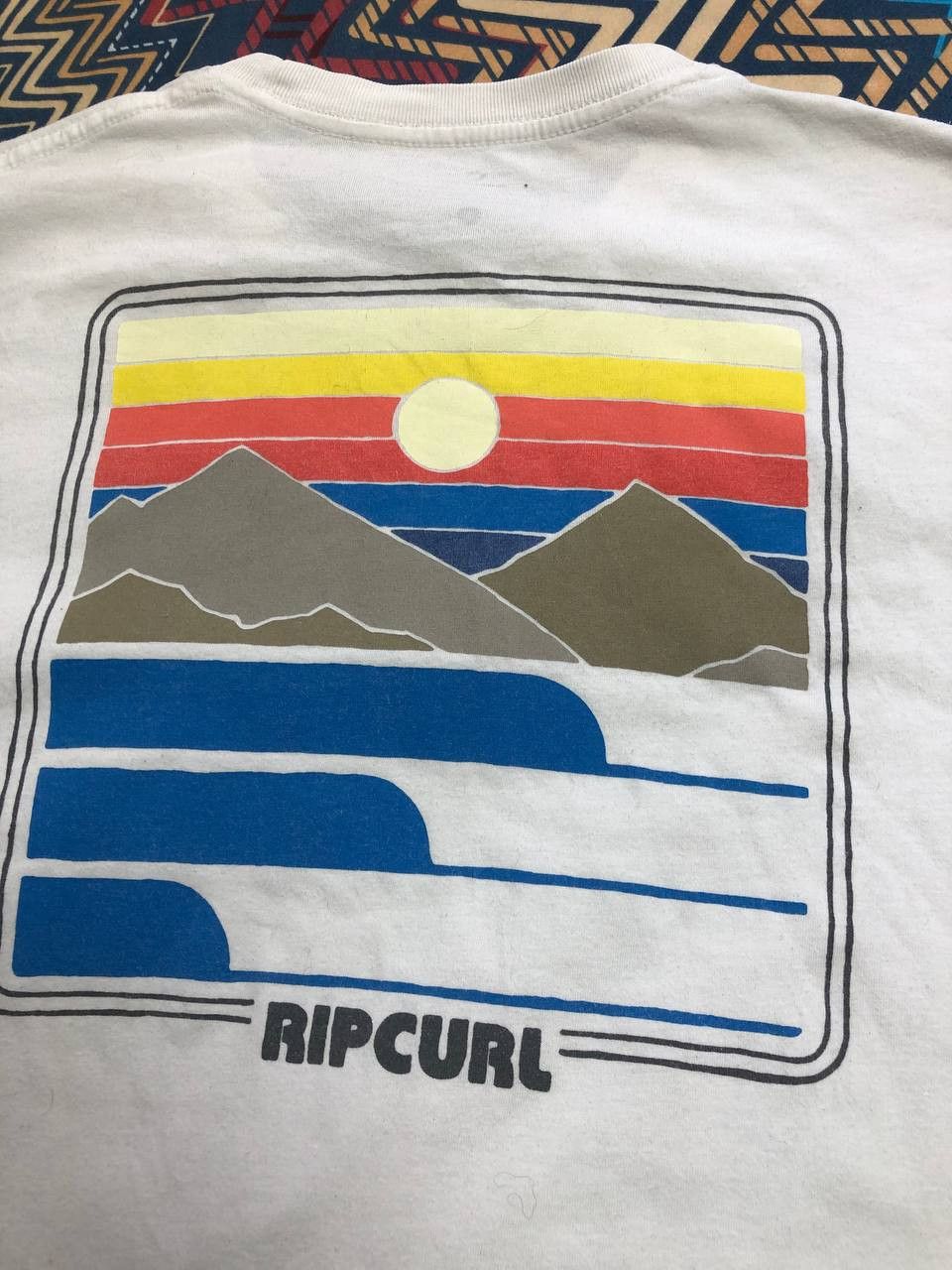 Rip Curl × Vintage 🇺🇸 Vintage 90s Rip Curl Surf T-Shirt Rare Retro Y2K Size US S / EU 44-46 / 1 - 4 Thumbnail
