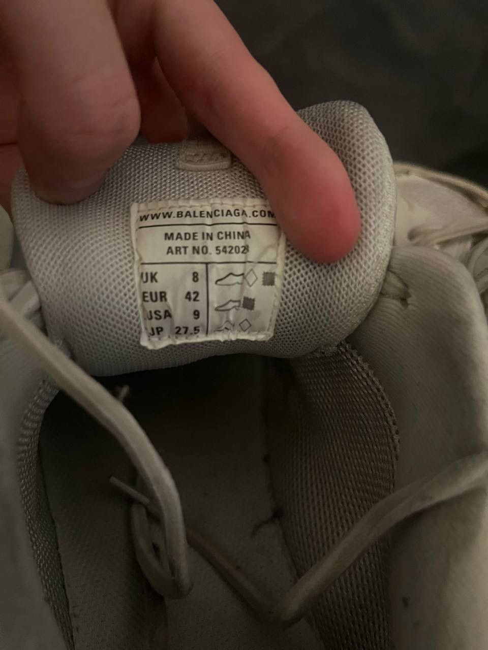 Balenciaga Balenciaga Track white Size US 9 / EU 42 - 8 Thumbnail