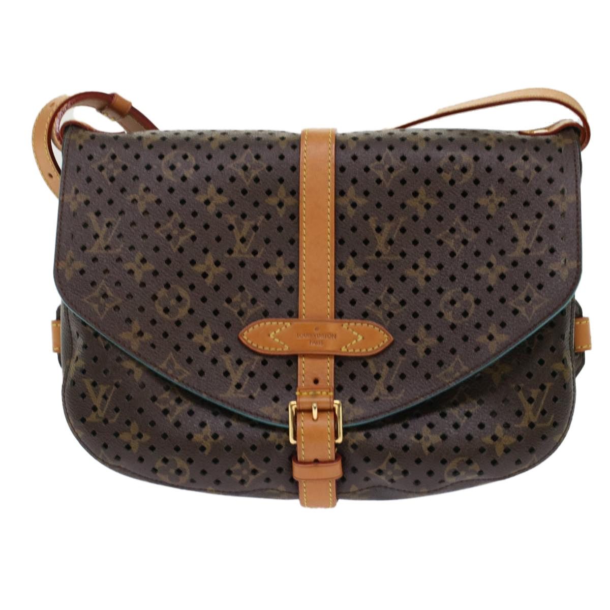 Louis Vuitton LOUIS VUITTON Monogram Perfo Saumur 30 Shoulder Bag M93998 Size ONE SIZE - 13 Thumbnail