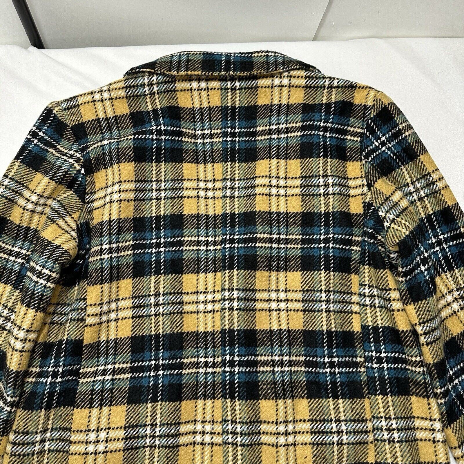 Other PrettyLittleThing Yellow Check Print Wool Blazer 8 Jacket Size M / US 6-8 / IT 42-44 - 12 Thumbnail