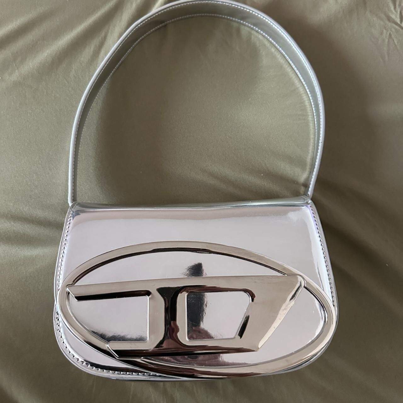 Diesel 💿 Iconic DIESEL 1DR silver shoulder bag Size ONE SIZE - 5 Thumbnail