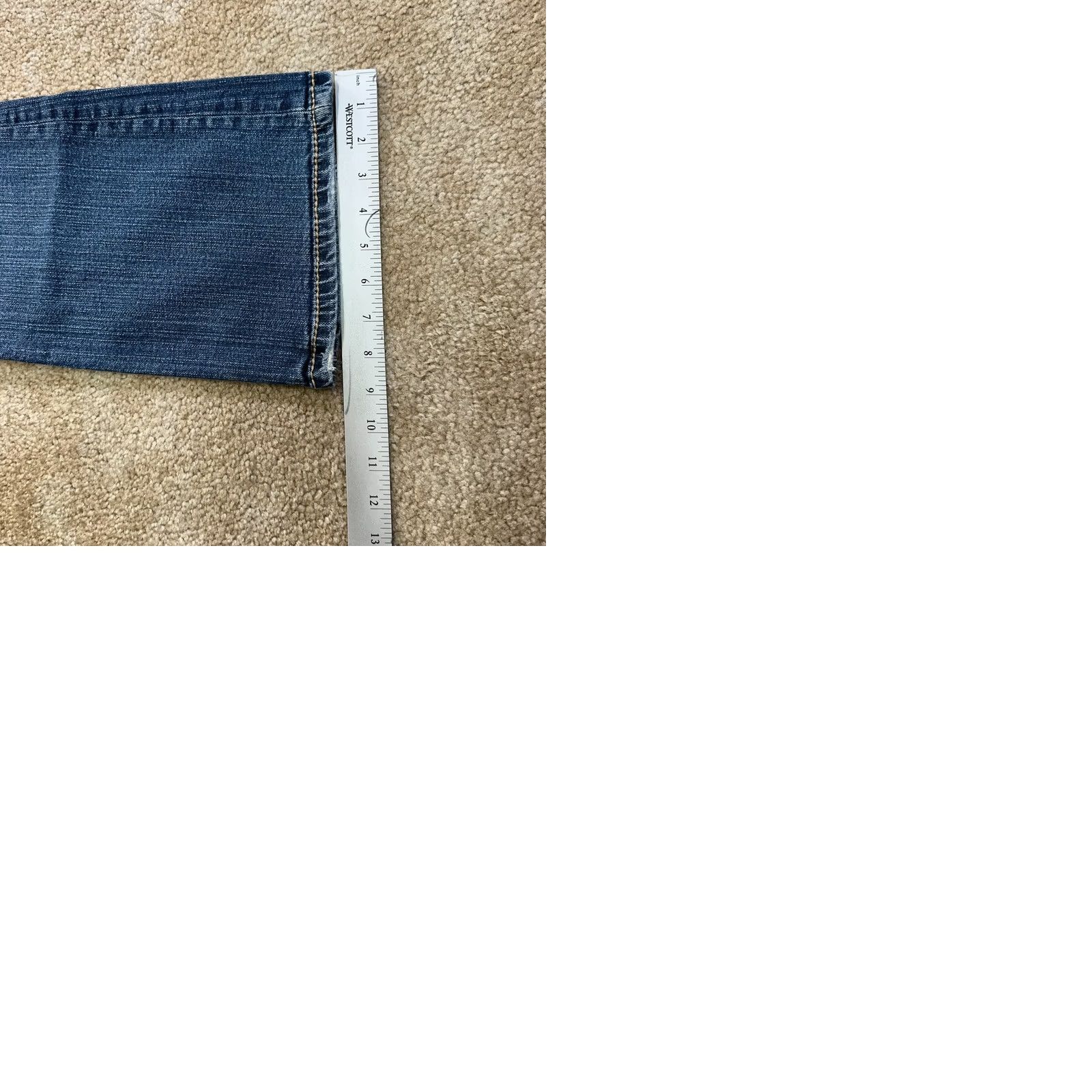Silver Jeans Co. Silver Jeans Suki Bootcut Jeans Womens 29x32 Blue Denim Stretch Slim Mid Rise 5-Pocket Size 29" - 9 Thumbnail