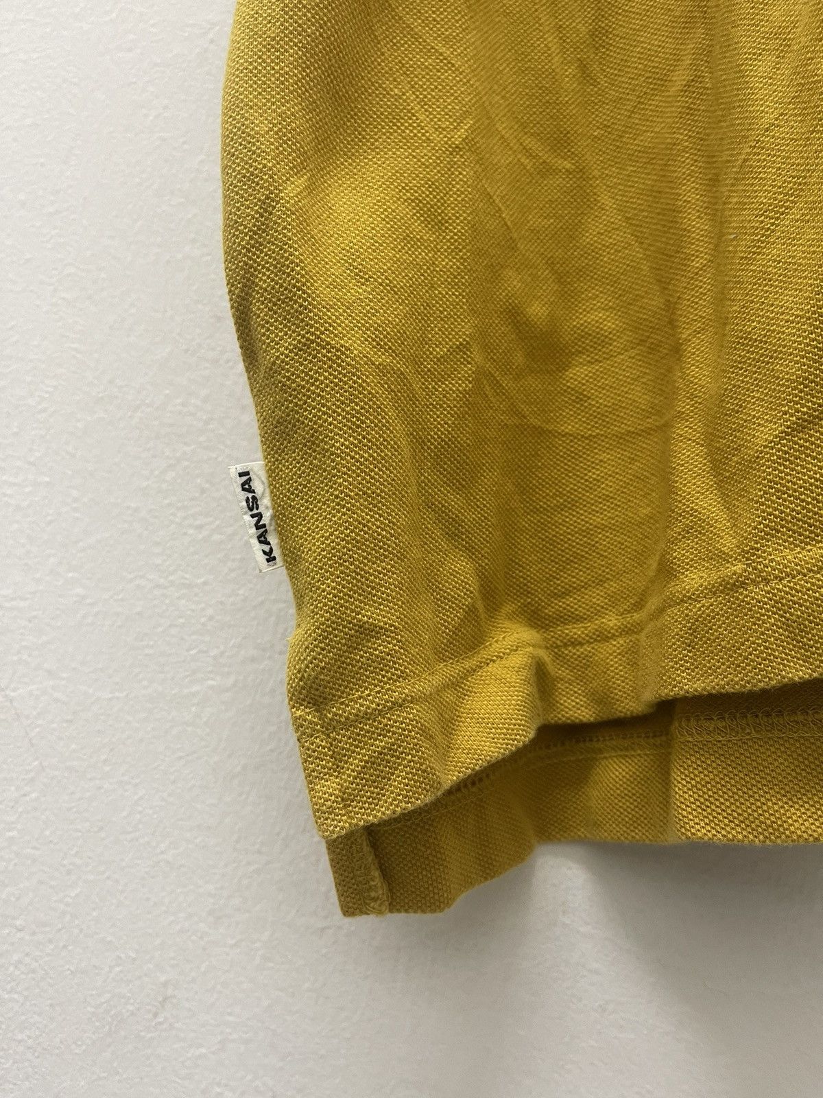 Kansai Yamamoto Rare Vintage KANSAI YAMAMOTO Kansai Man Embroidered Polo Size US L / EU 52-54 / 3 - 5 Thumbnail