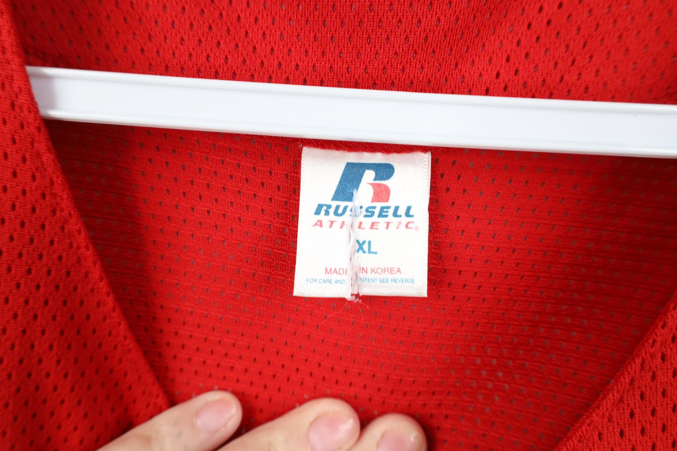 Russell Athletic Vintage 90s Russell Athletic Short Sleeve Baseball Jersey Size US XL / EU 56 / 4 - 7 Thumbnail