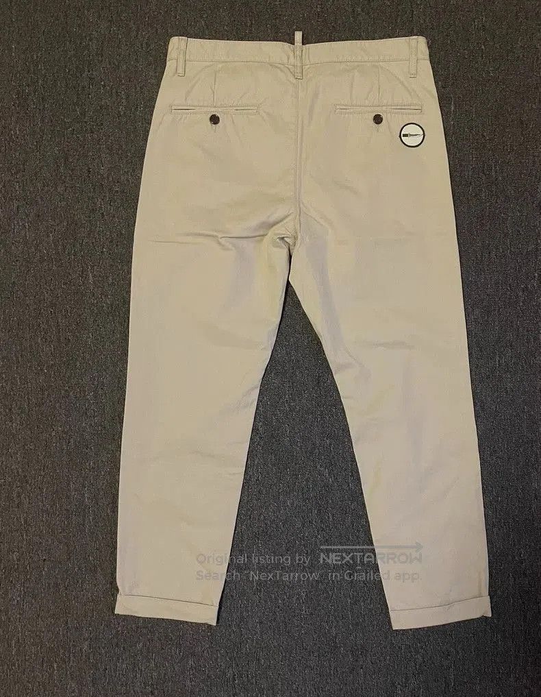 Dsquared2 Dsquared2 Khaki Casual Pants with Patches. Size US 34 / EU 50 - 3 Thumbnail