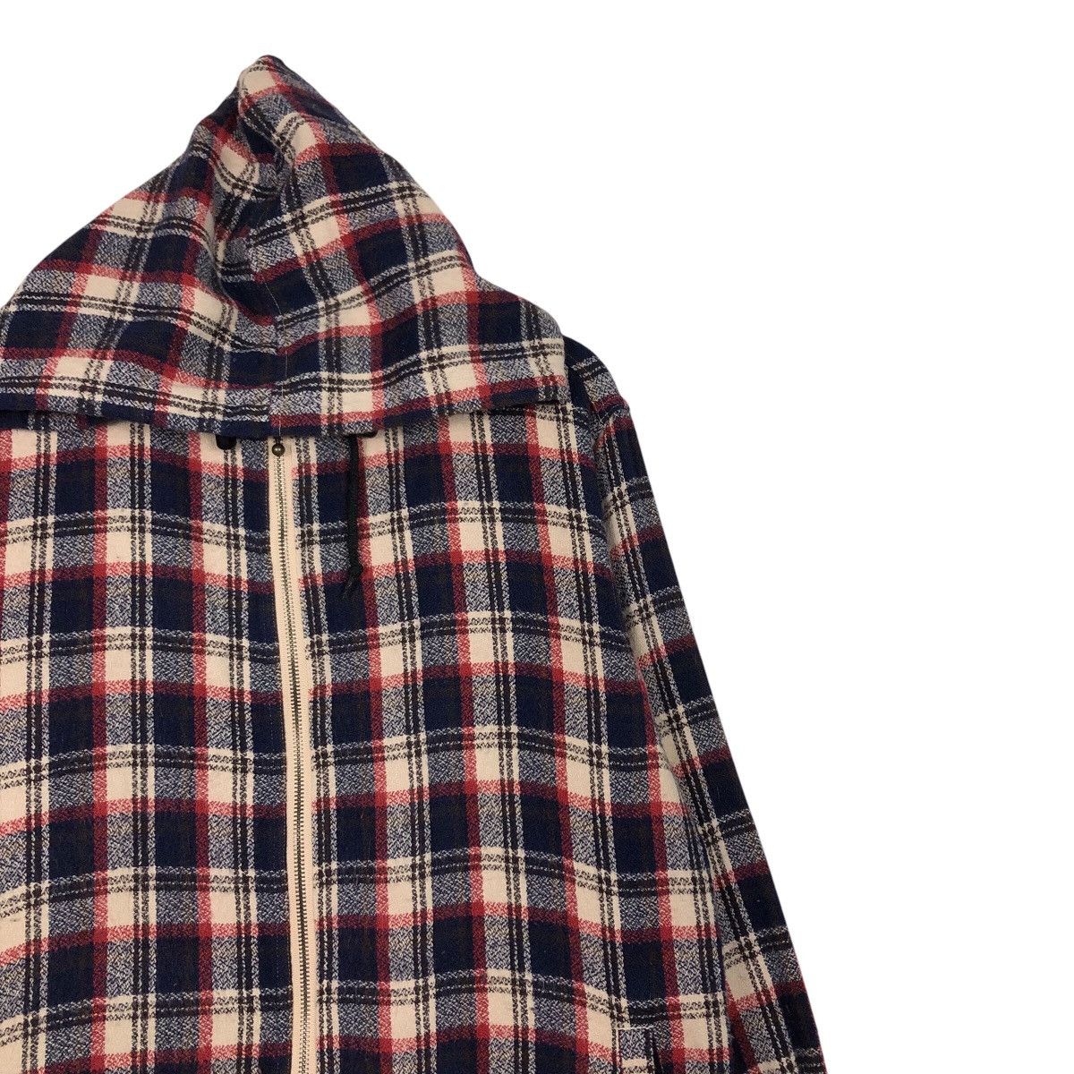 Japanese Brand 📌Vintage Zipper Biker Jacket Collins Tartan Issey Miyake Size US S / EU 44-46 / 1 - 7 Thumbnail