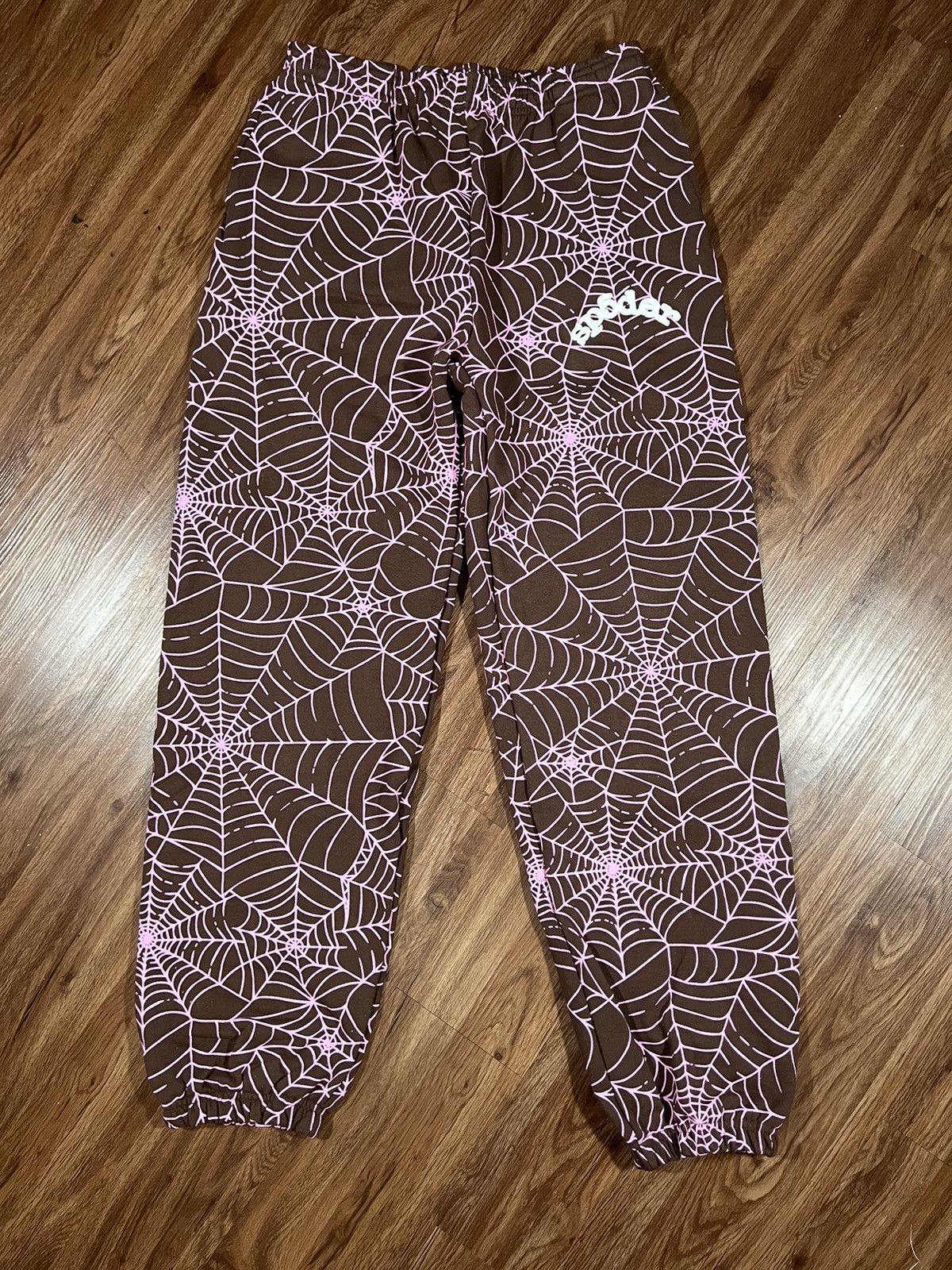 Sp5der Sp5der Worldwide Spider AOP Web Sweatpants Sz L Size US 34 / EU 50 - 1 Thumbnail