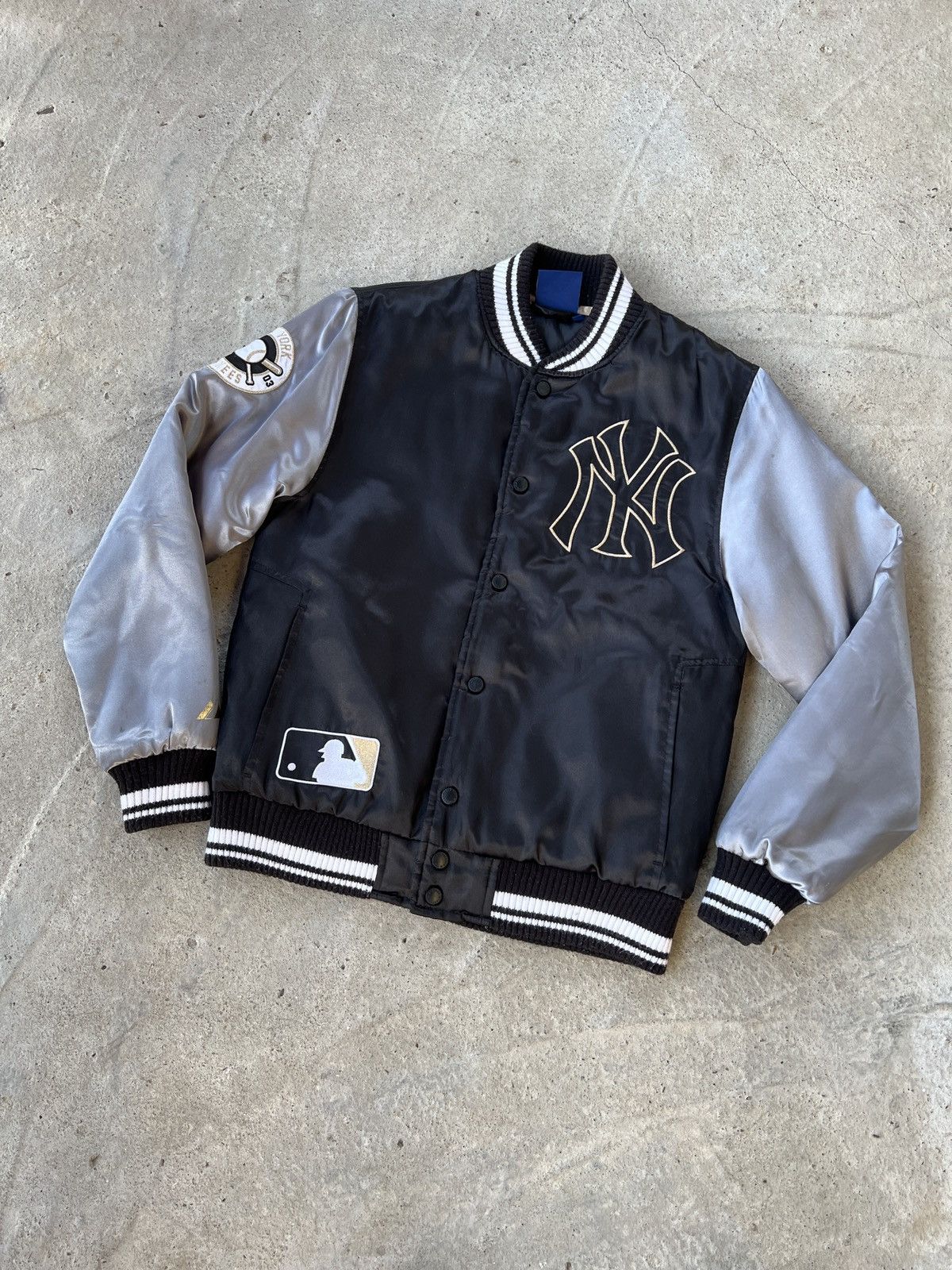 New York Yankees New York Yankees MLB Majestic Vintage Bomber Size US S / EU 44-46 / 1 - 1 Thumbnail