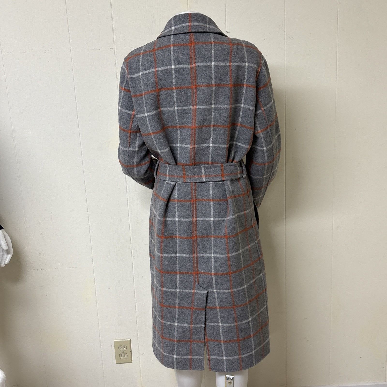 Rag & Bone Rag & Bone Rach Reversible Coat Womens S Belted Wool Blend G Size S / US 4 / IT 40 - 4 Thumbnail