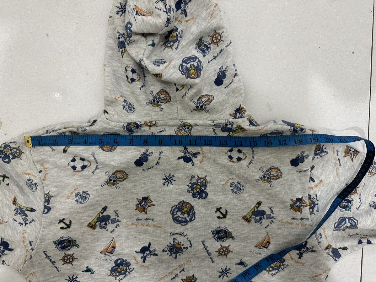 One Piece VTG Full Print One Piece Zipper Hoodie Size US L / EU 52-54 / 3 - 12 Thumbnail