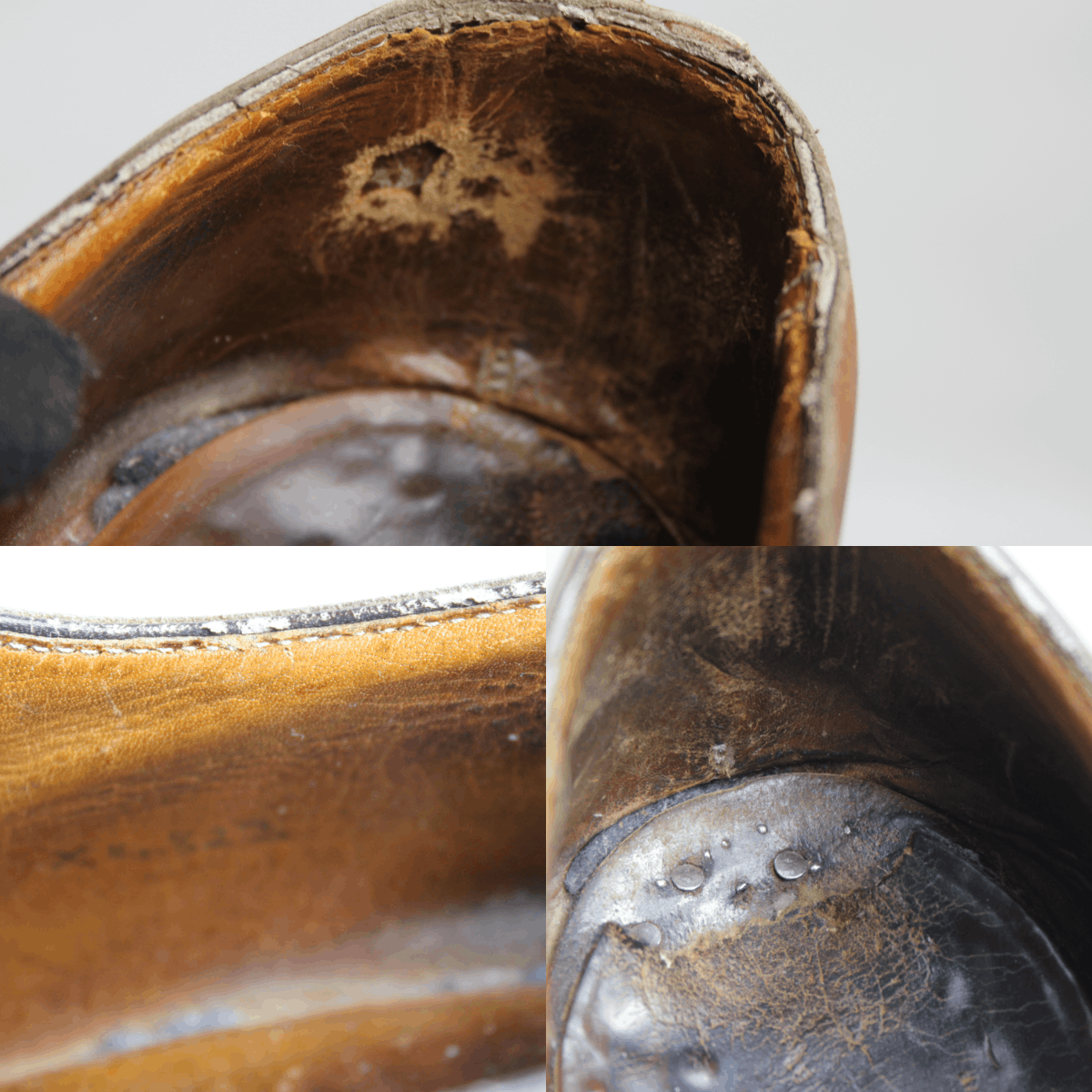 John Lobb 90S Bespoke 5-Eyelet Cap Toe Blucher Derby Vintage Size US 10.5 / EU 43-44 - 14 Thumbnail
