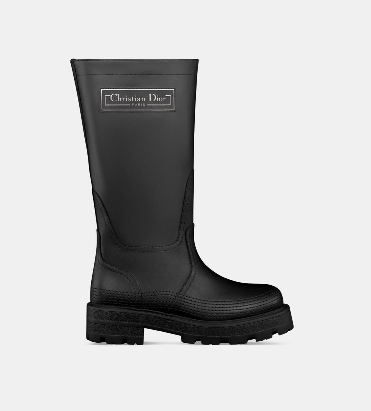 Dior Dior D-Scots Rubber Boots Size ONE SIZE - 1 Thumbnail