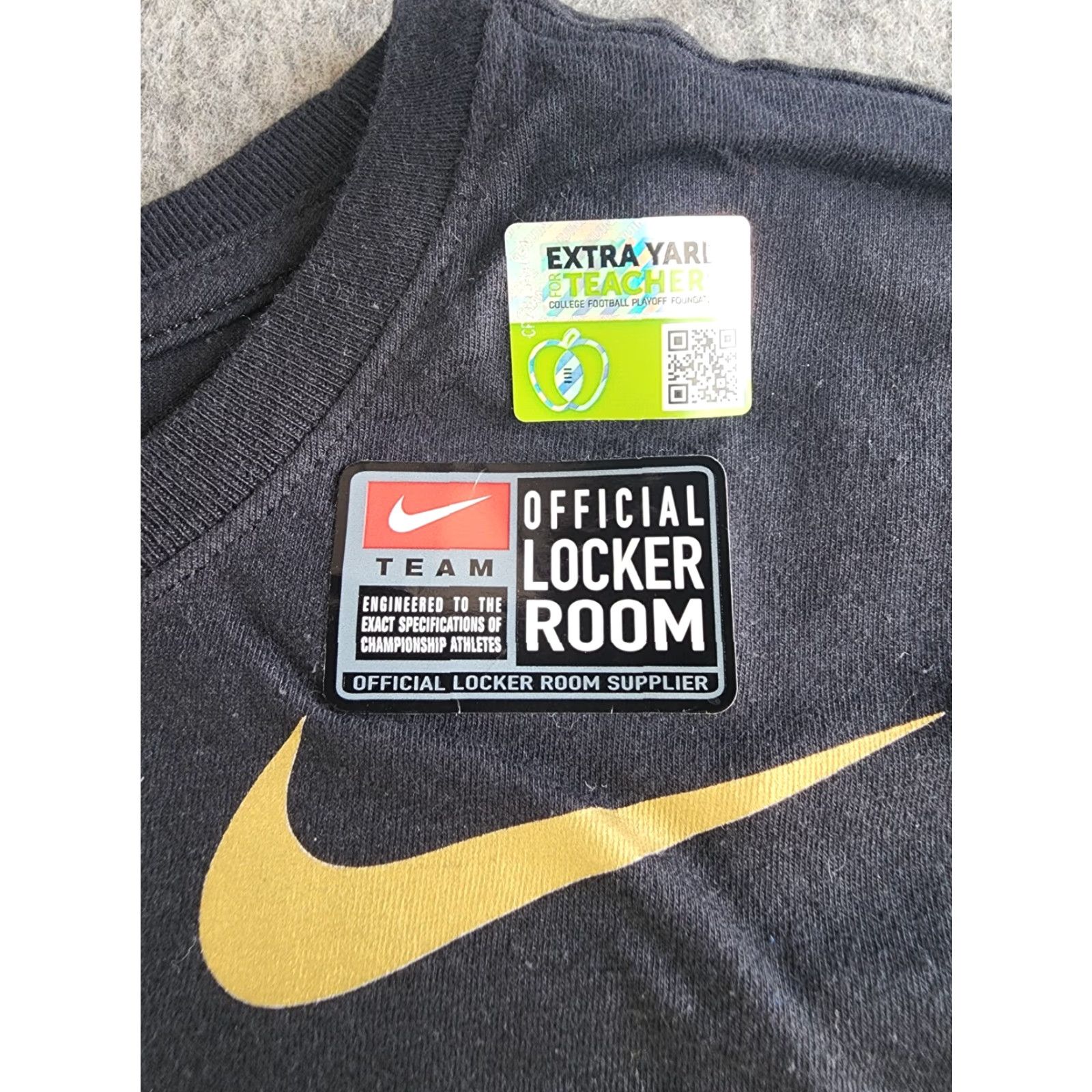 Nike Nike Clemson Tigers Ring Season Shirt XL Black Sports Tee Short Sleeve Men Size US XL / EU 56 / 4 - 3 Thumbnail